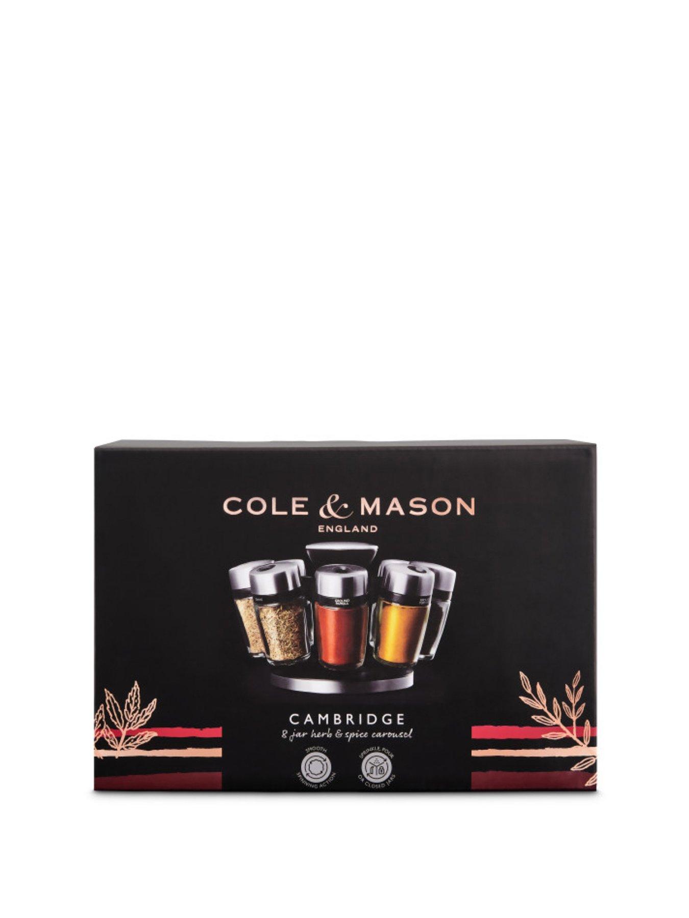Image 1 of 5 of Cole & Mason 8 Jar Herb &amp; Spice Carousel