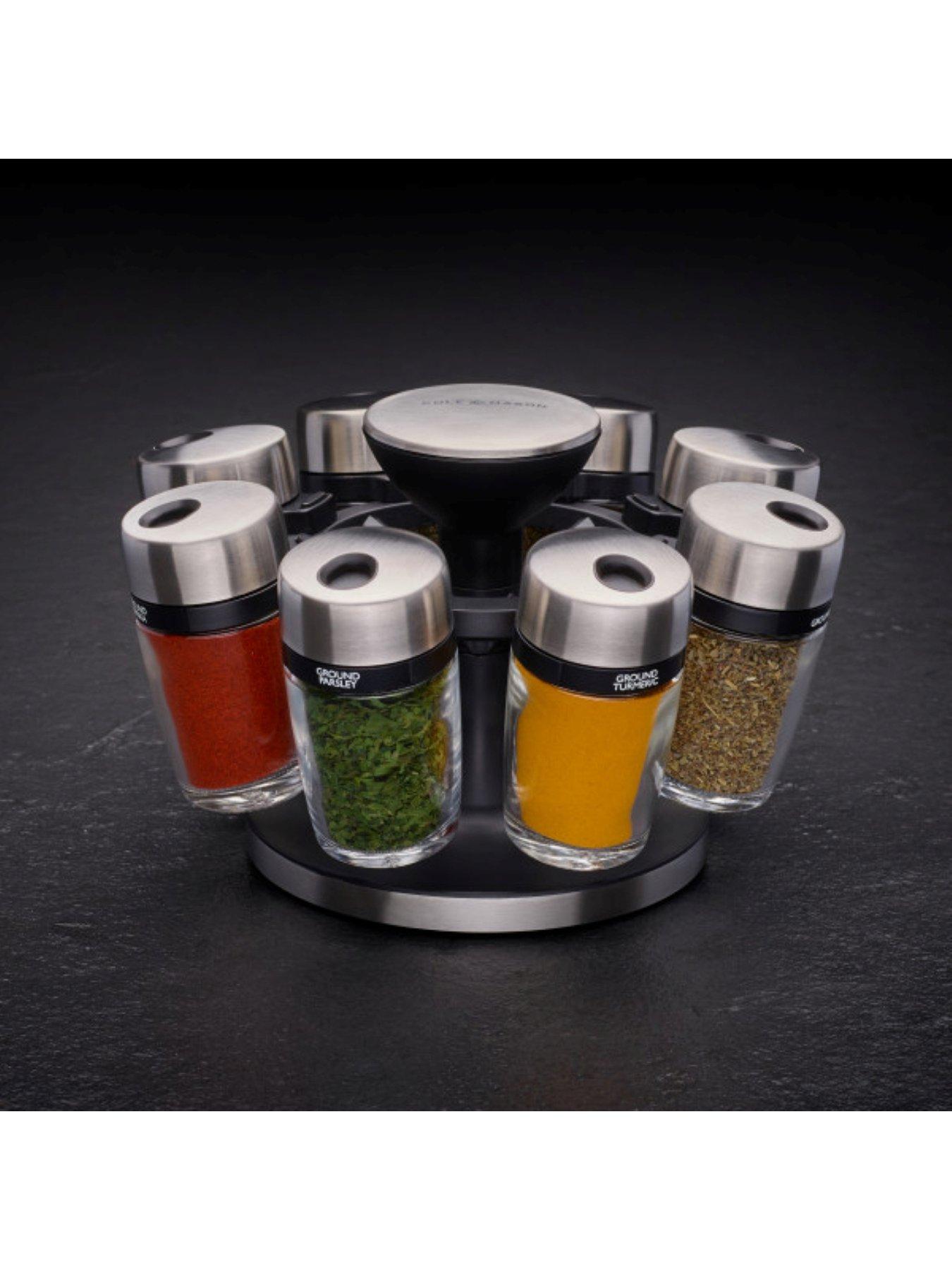 Image 5 of 5 of Cole & Mason 8 Jar Herb &amp; Spice Carousel
