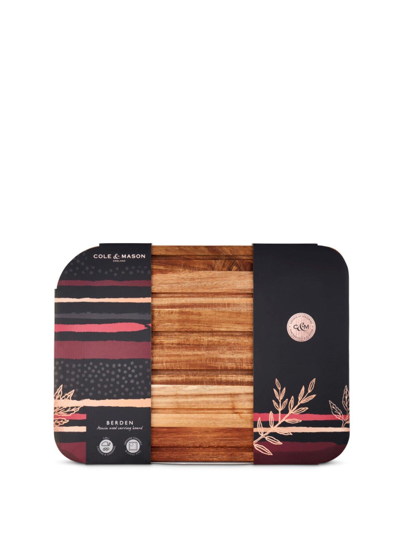 Cole & Mason Berden Acacia Carving Board