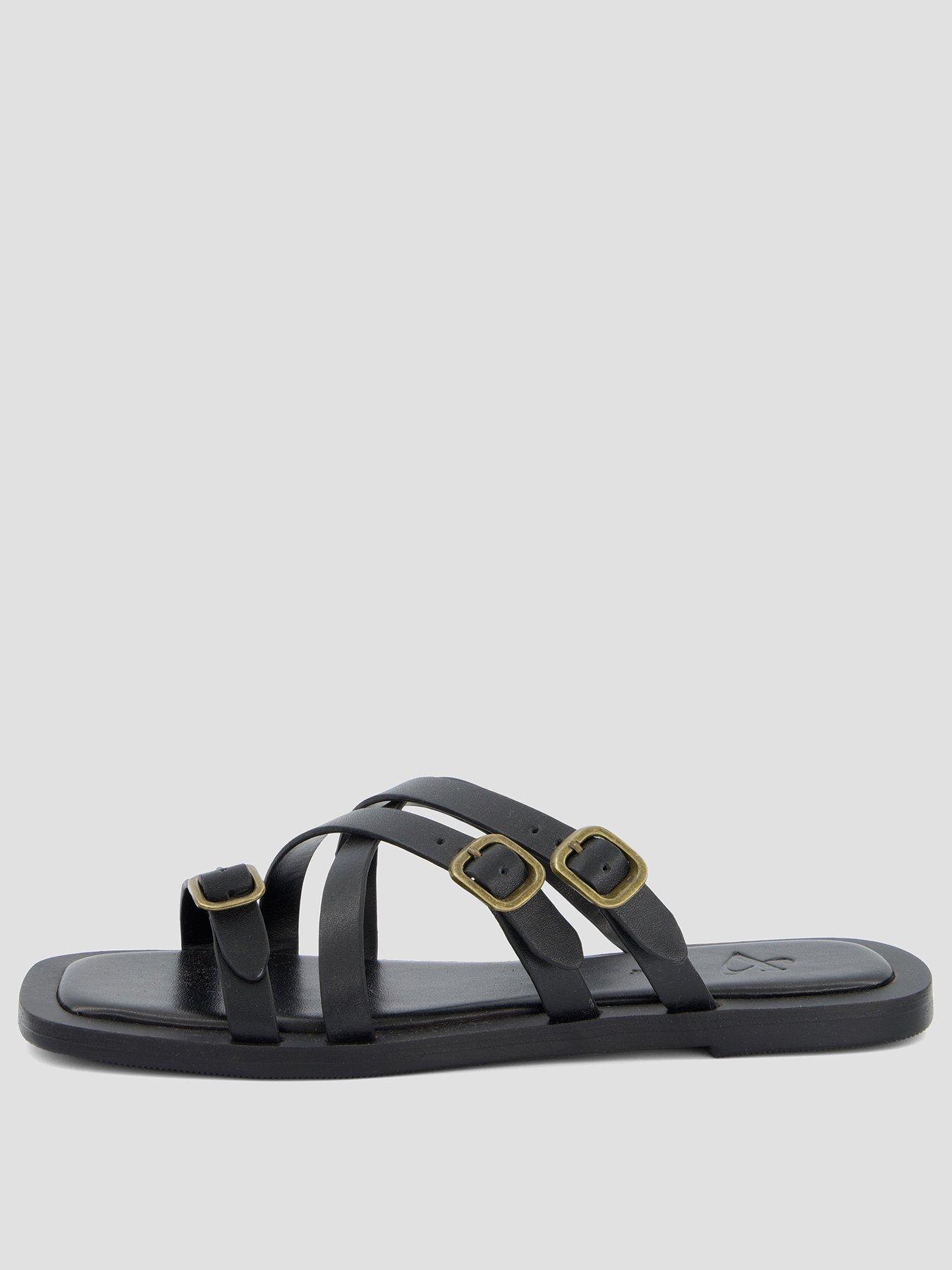 Image 2 of 7 of The Very Collection Real Leather Buckle Slider