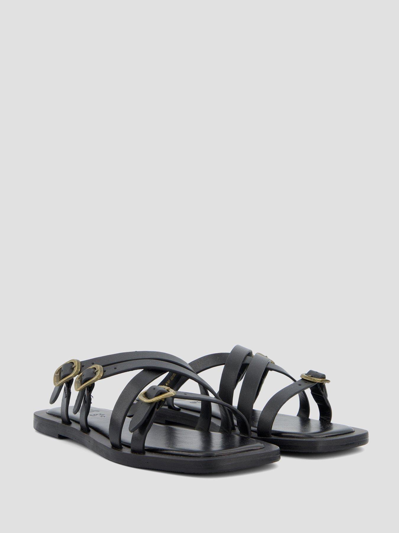 Image 6 of 7 of The Very Collection Real Leather Buckle Slider