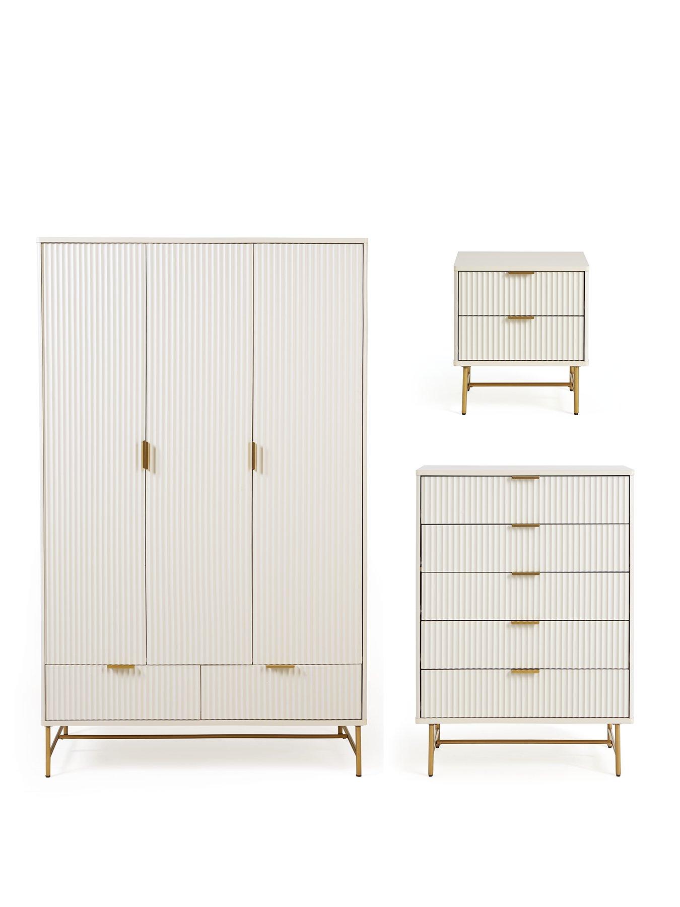 Image 2 of 5 of The Very Collection Cora Pack&nbsp;2 Drawer, 5 Drawer, 3 Door Wardrobe