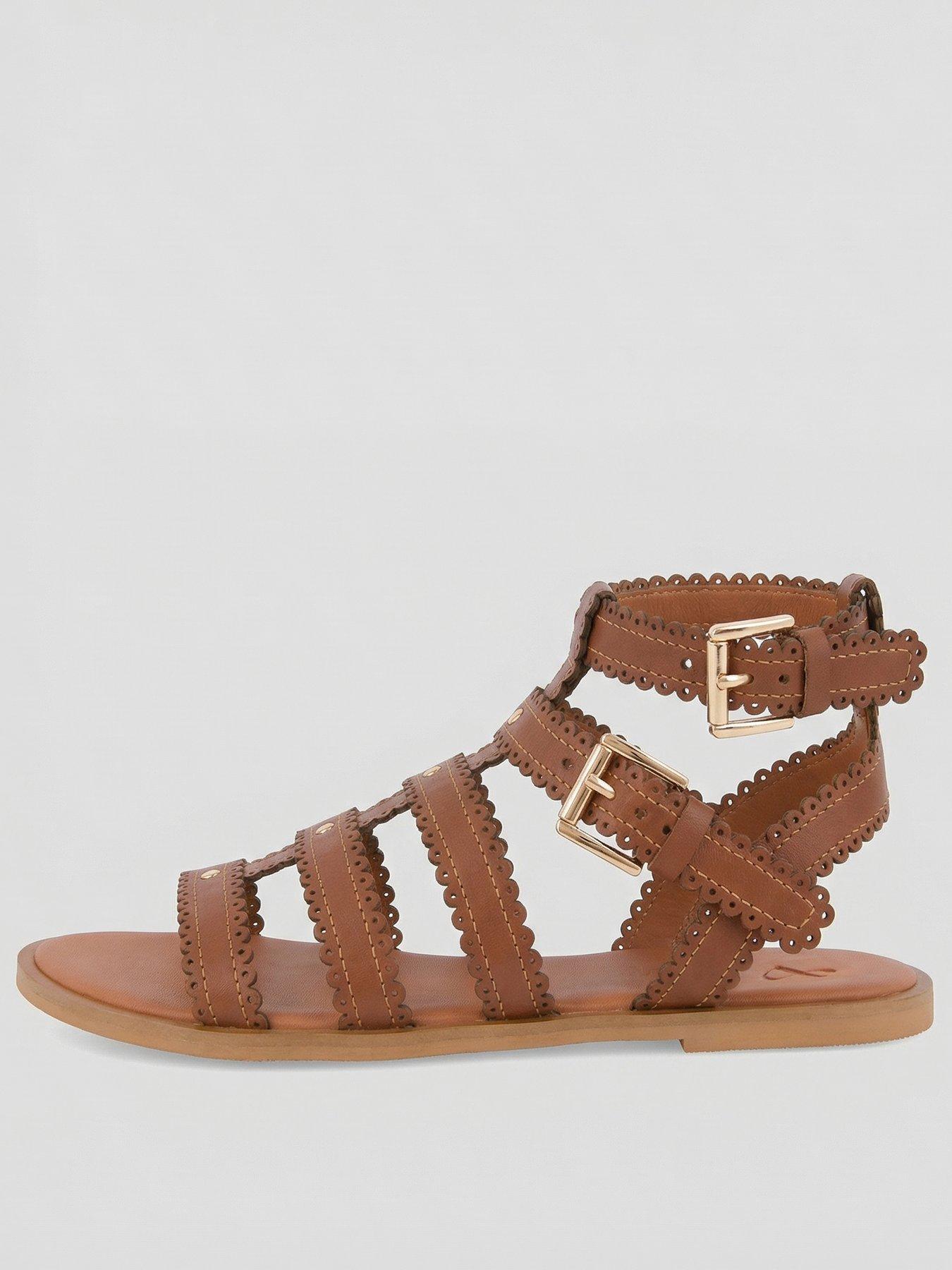Women's Brown Flat Sandals | Very