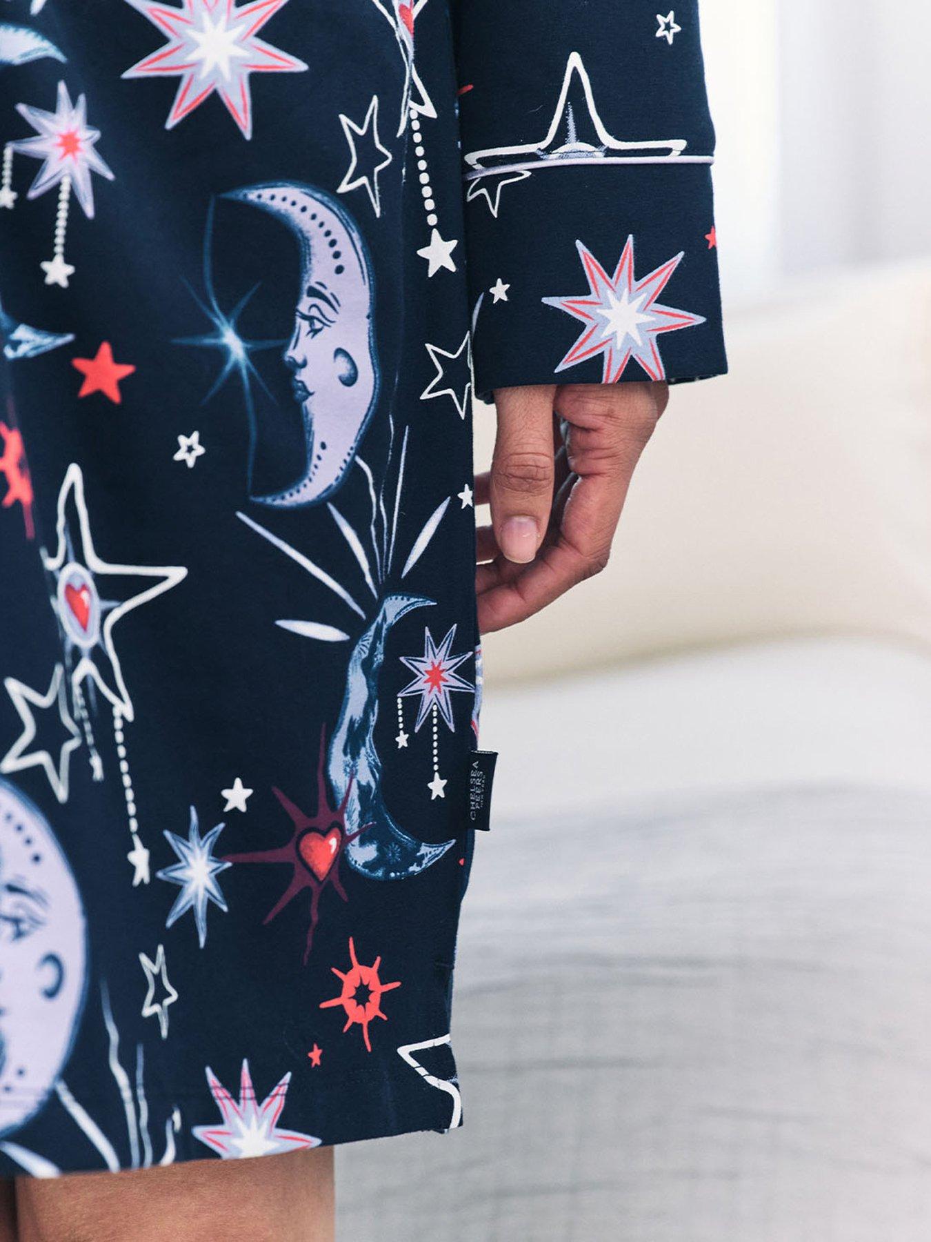 Image 5 of 5 of CHELSEA PEERS Maternity Nightshirt With Moon Print