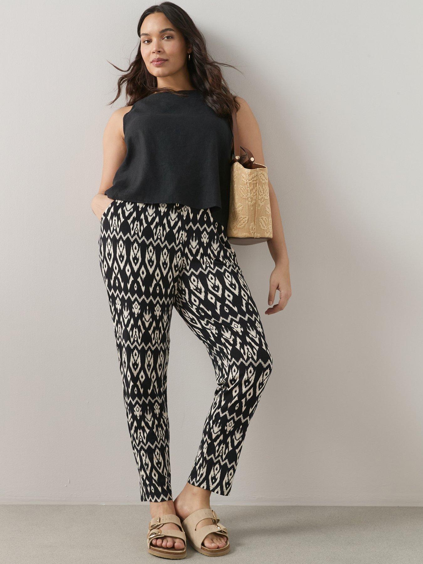 the-very-collection-curve-tapered-leg-stretch-trouser-print