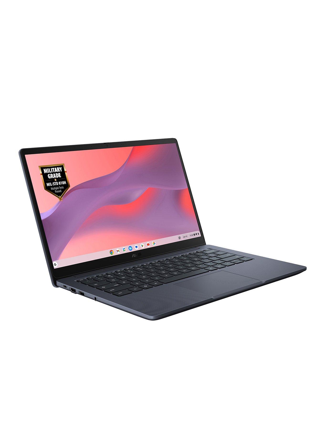 Image 2 of 6 of Asus Chromebook - 14in FHD - Intel Celeron - 4GB RAM - 64GB SSD - Blue