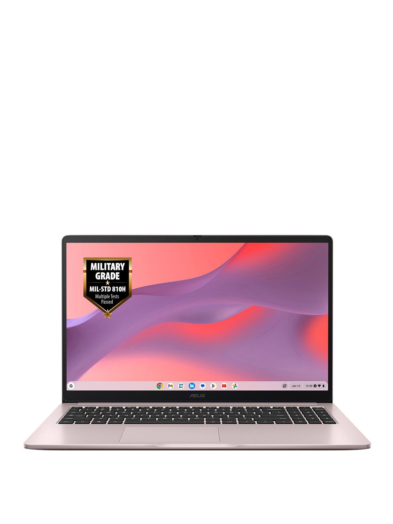 Asus Chromebook - 15.6in FHD - Intel Celeron - 4GB RAM - 64GB SSD - Pink