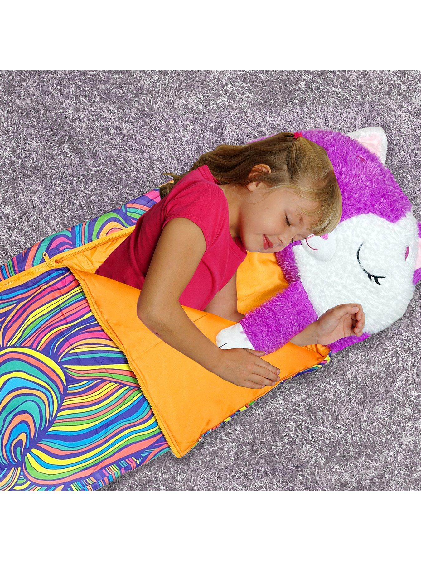 Image 5 of 8 of Happy Nappers Purple White Cat (Medium) Series 4