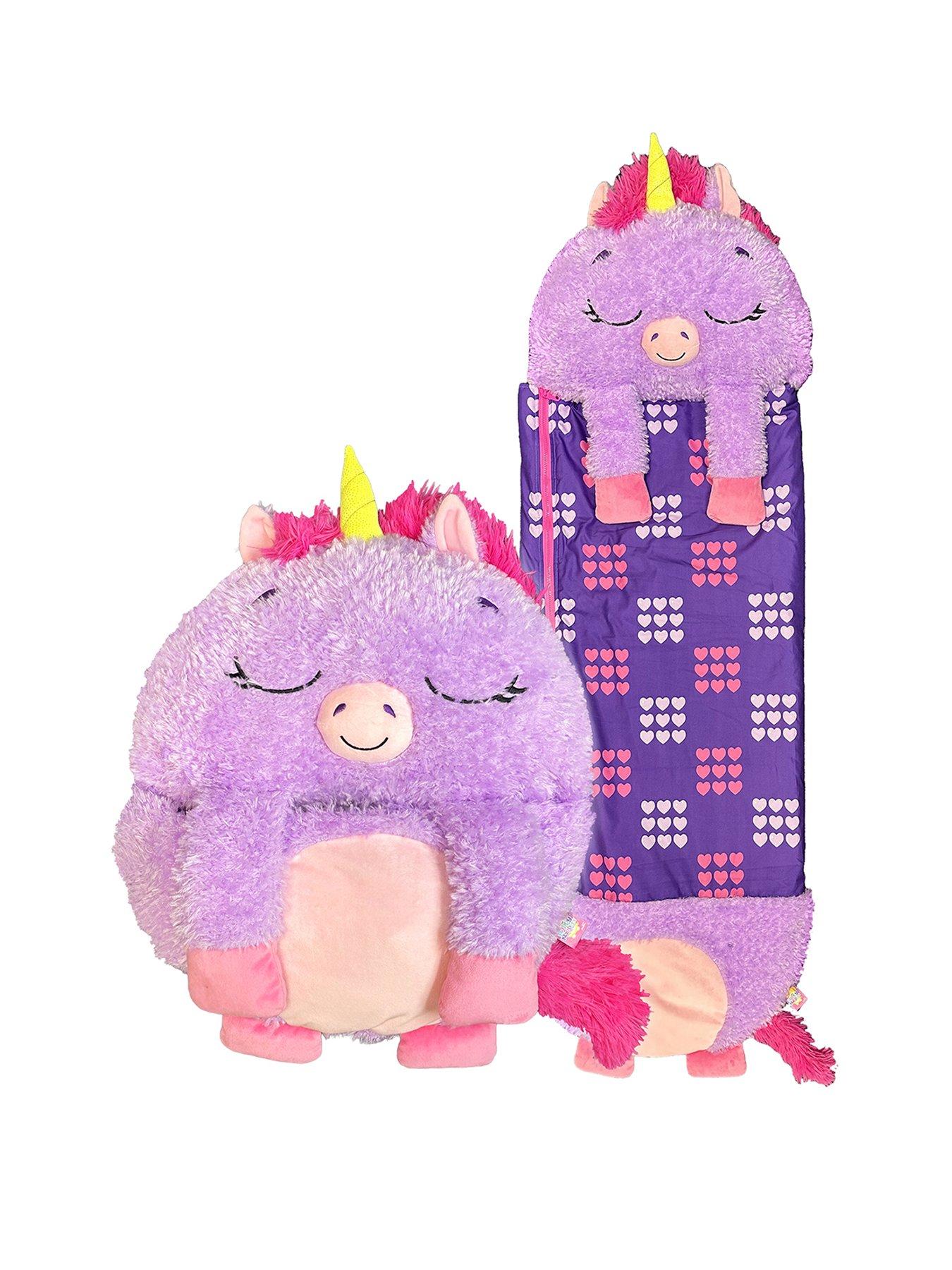 Image 1 of 8 of Happy Nappers Purple Unicorn (Large) Series 4