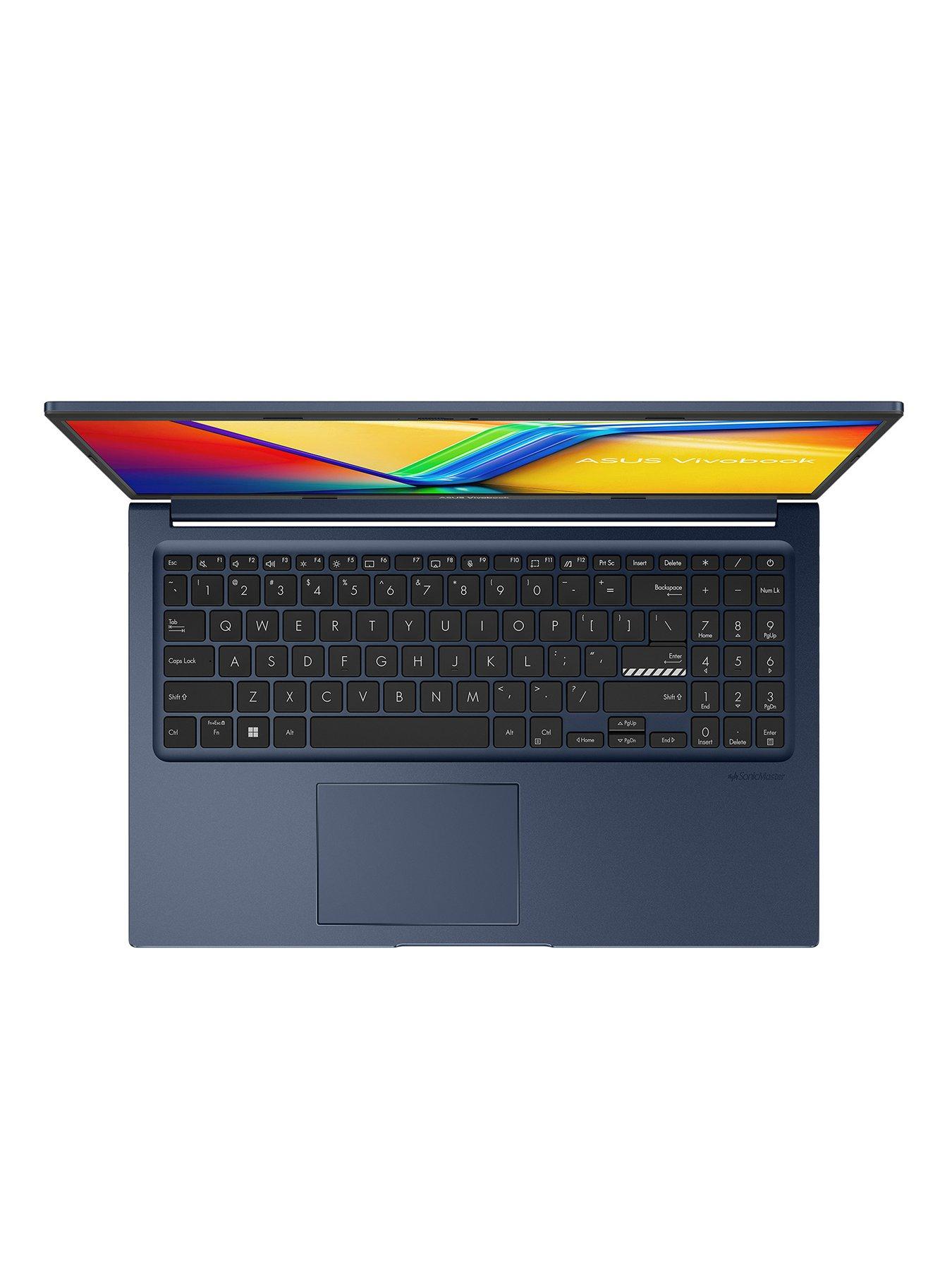 Image 3 of 7 of Asus Vivobook 15 Laptop - 15.6in FHD, Intel Core i3, 8GB RAM, 128GB SSD - Blue