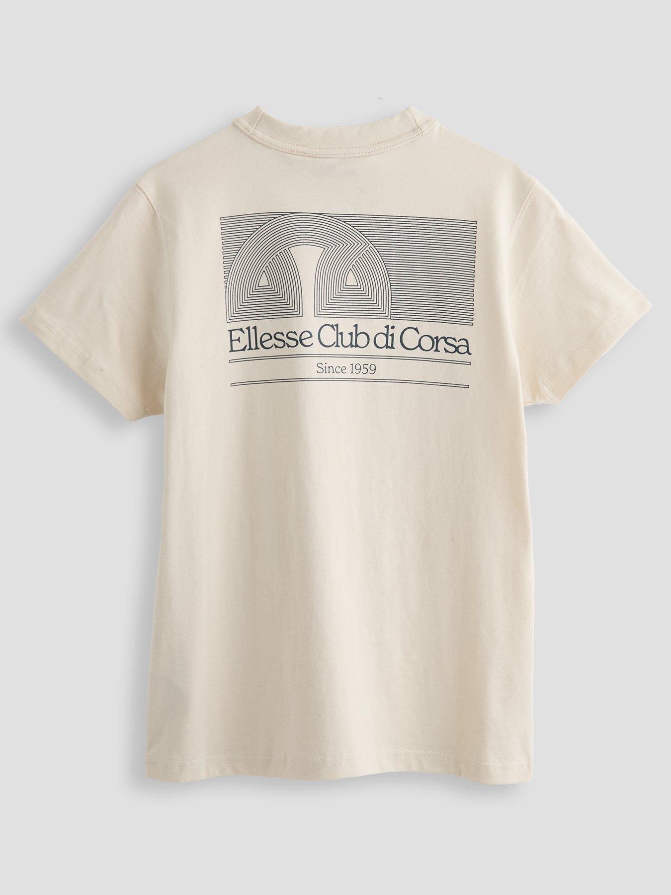 Image 2 of 4 of Ellesse Porrus Jnr Tee - Off White