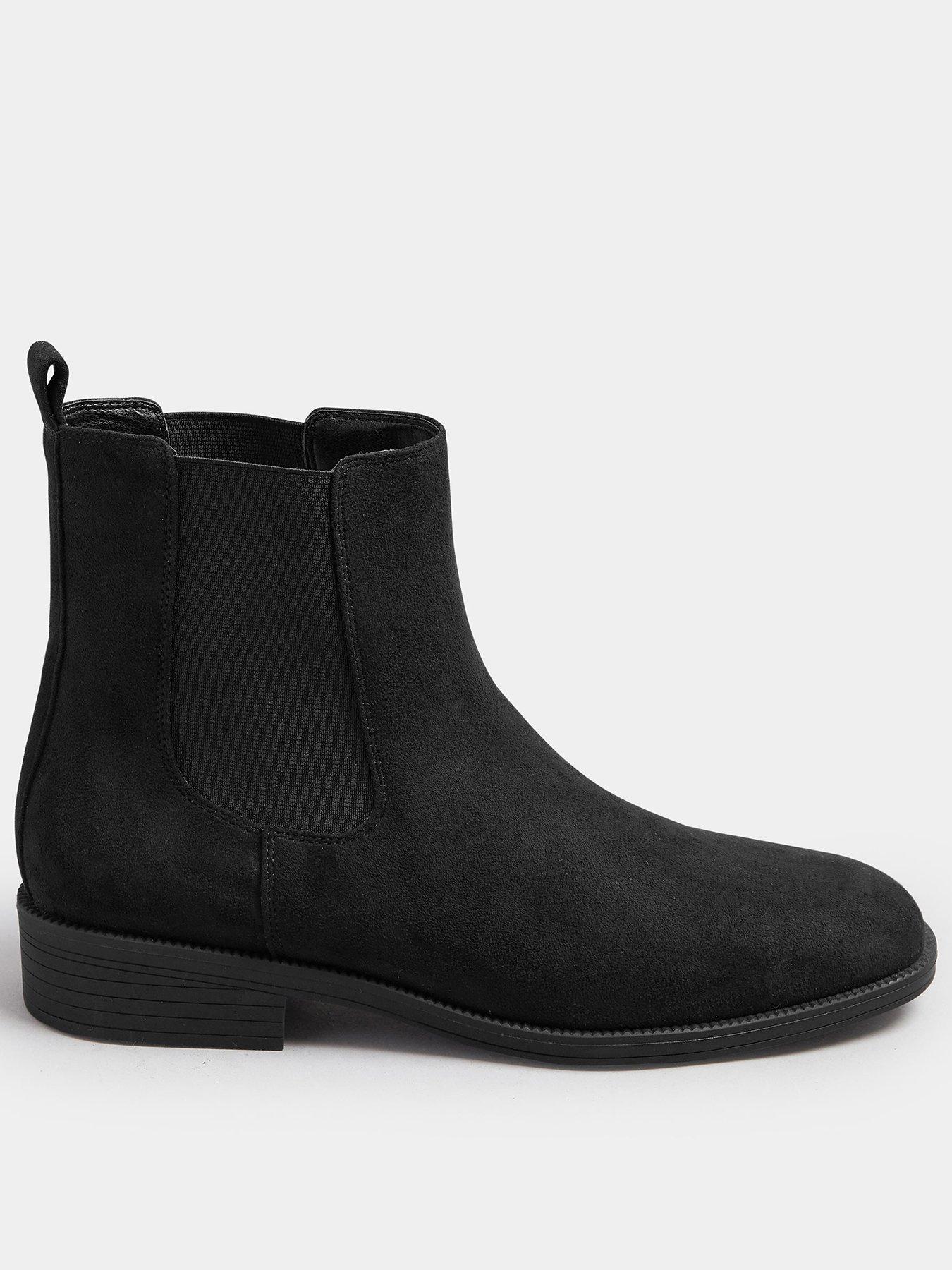Yours Ankle Chelsea Boot - Black
