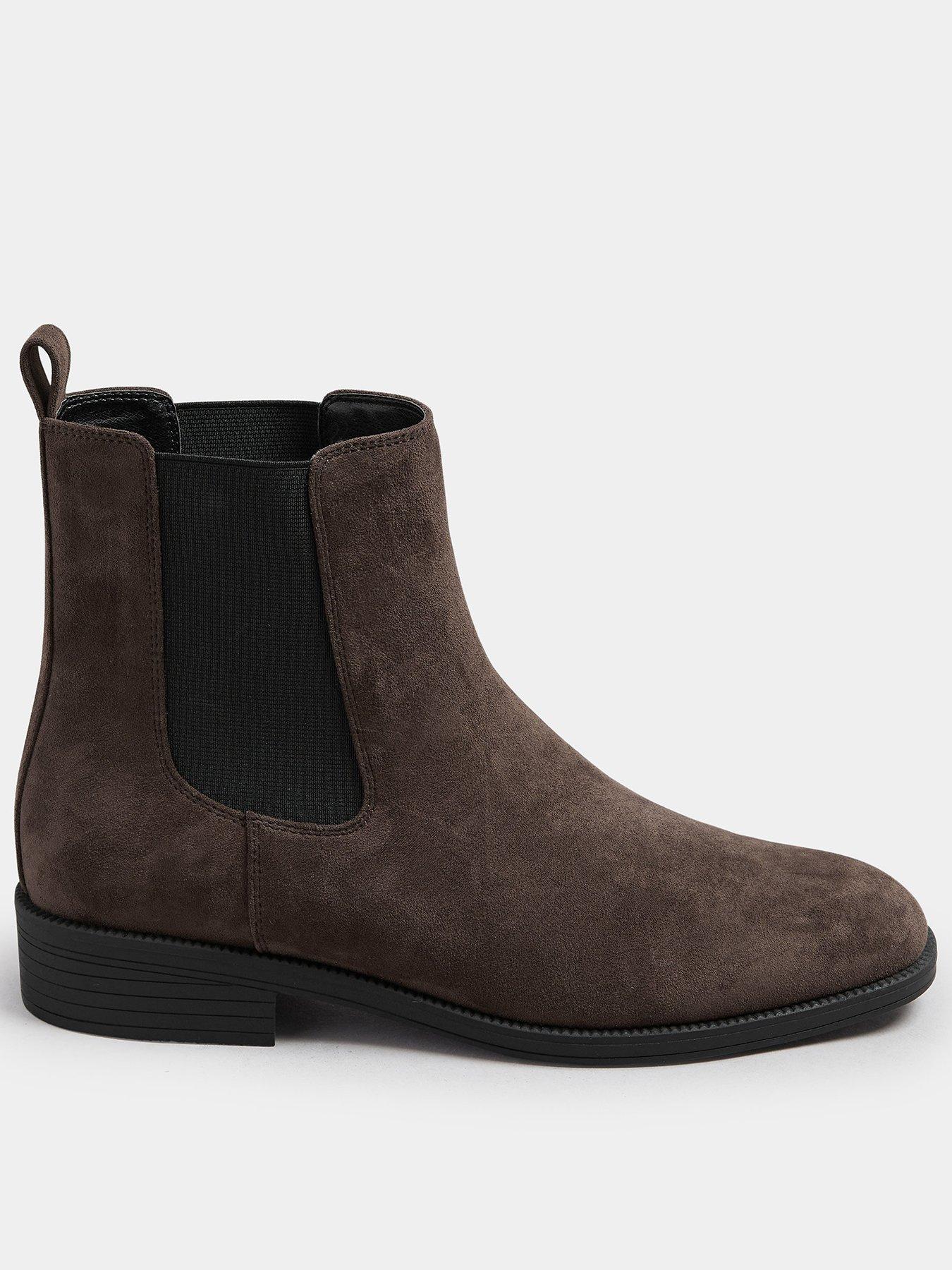 Yours Ankle Chelsea Boot - Brown