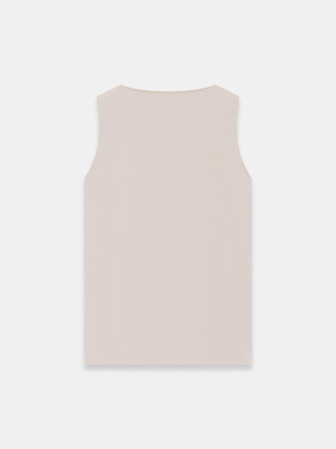 Image 6 of 6 of Mint Velvet Neutral Layering High Vest - Grey
