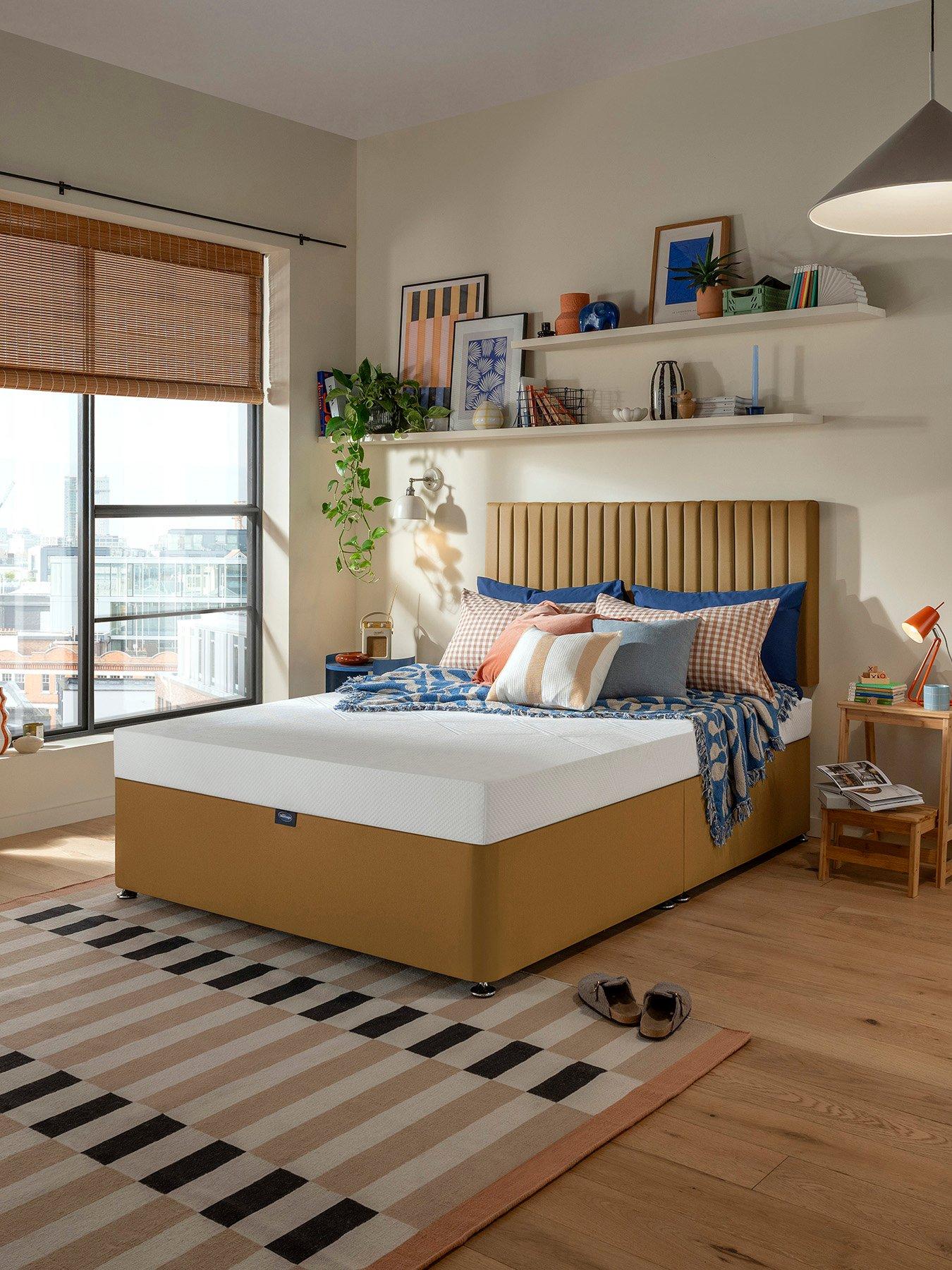 Silentnight Breathe Gel Foam Rolled Mattress - 15cm - Express Delivery Available