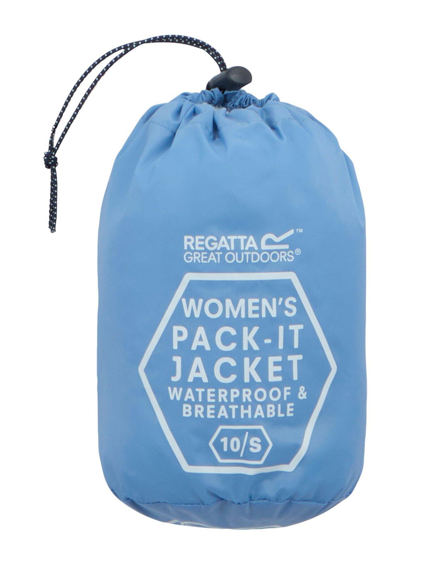 Image 7 of 7 of Regatta Womens Pack It Iii Jacket - Blue