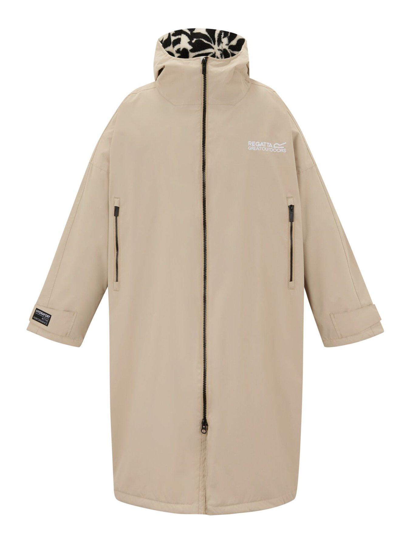 Image 6 of 7 of Regatta Adults Unisex Waterproof Robe - Brown