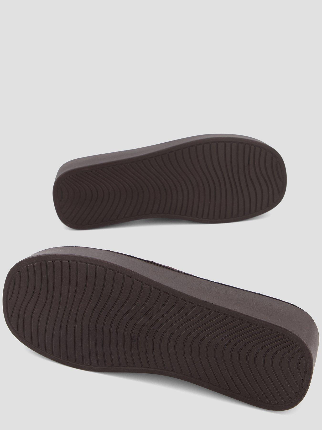 Image 4 of 7 of The Very Collection Wedge Toe Thong Sandal