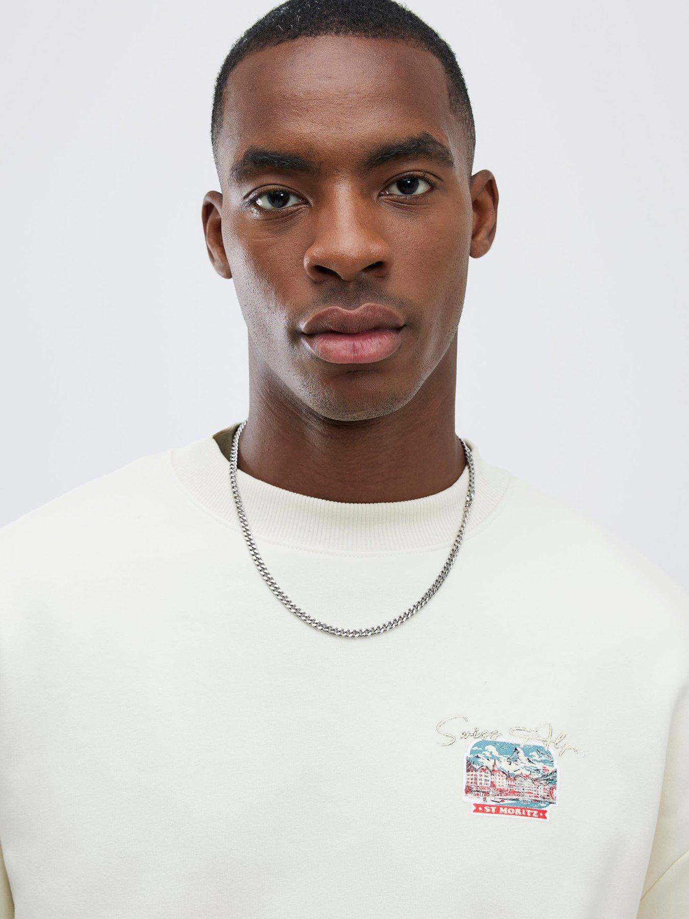 River Island - Trophy - Veste sans col - Imprimé léopard