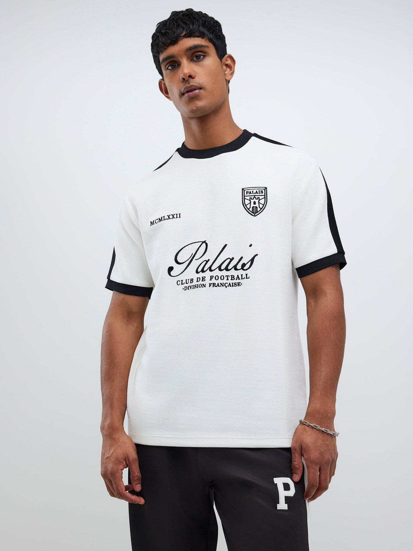 River Island Ottoman Badge Short Sleeve T-Shirt - White