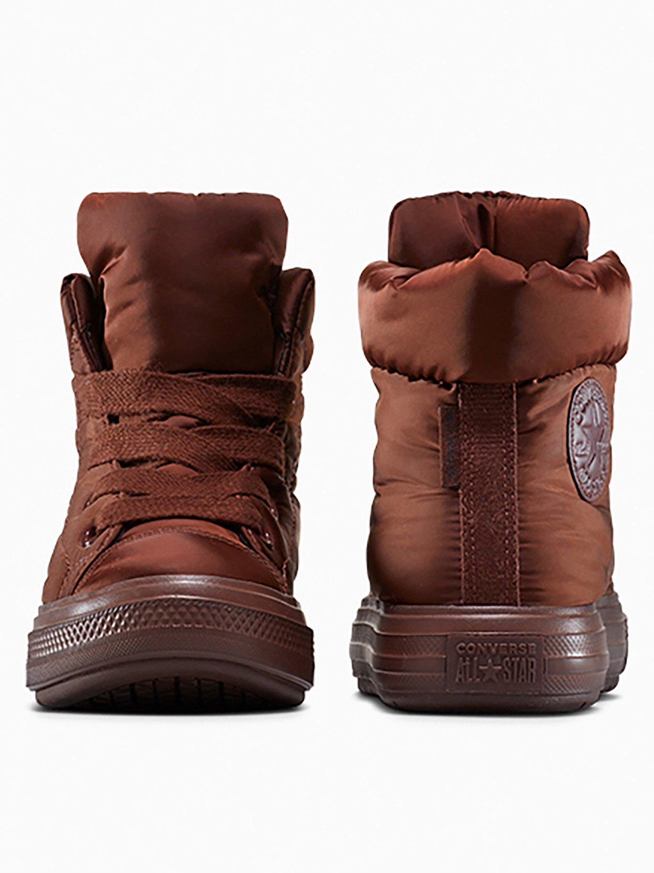 Image 3 of 7 of Converse Womens Chuck Taylor All Star Hi Elements Boot - Brown