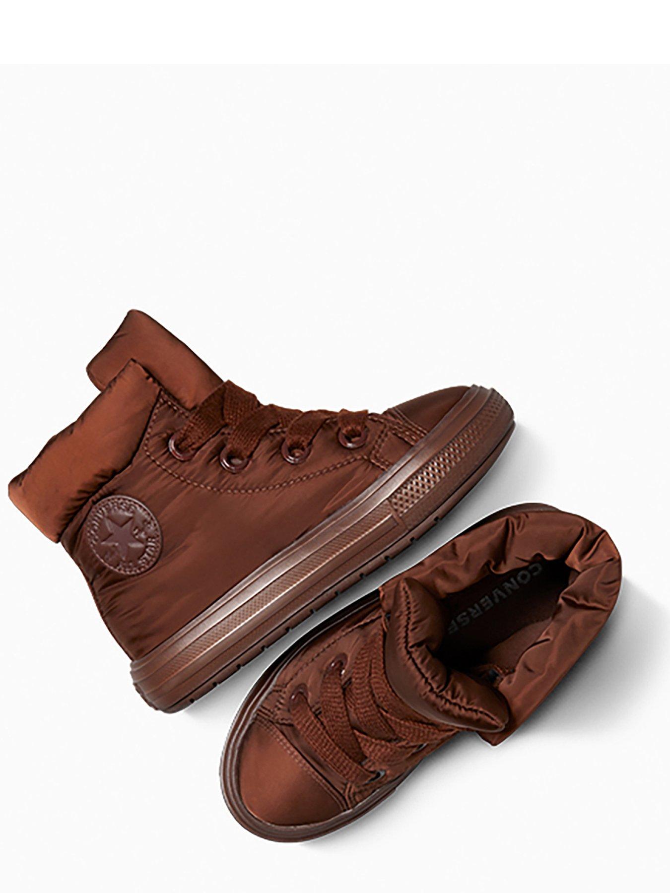 Image 4 of 7 of Converse Womens Chuck Taylor All Star Hi Elements Boot - Brown
