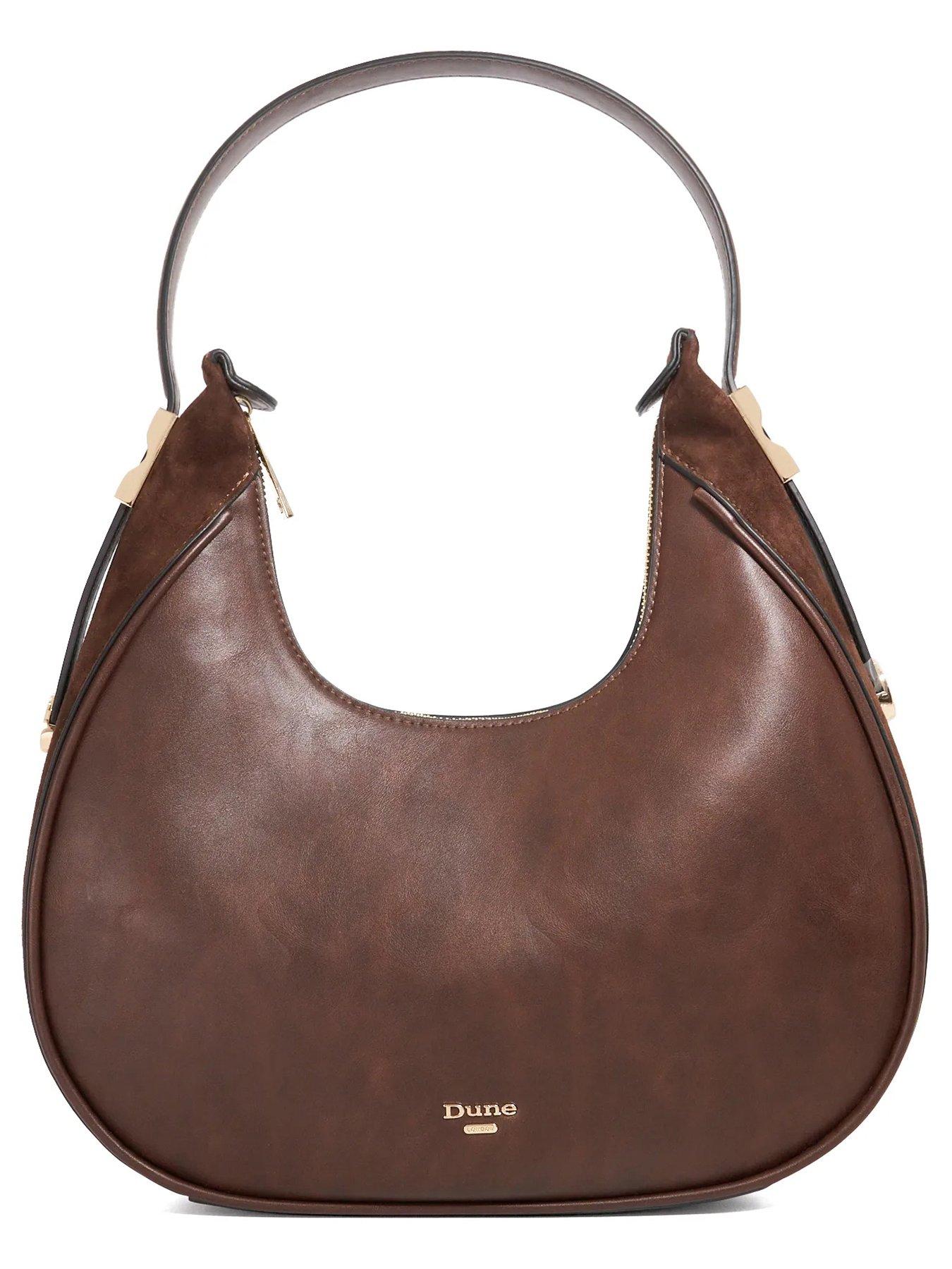 Image 2 of 6 of Dune London Dedicated Scoop Shoulder Bag - Brown