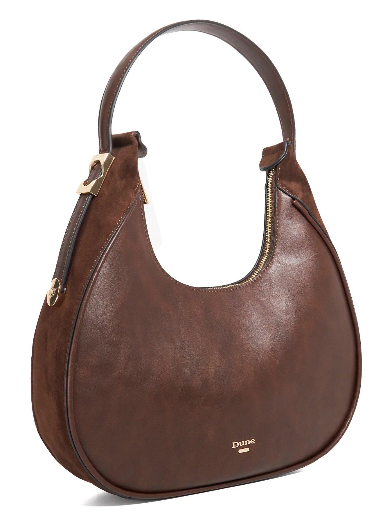 Image 3 of 6 of Dune London Dedicated Scoop Shoulder Bag - Brown