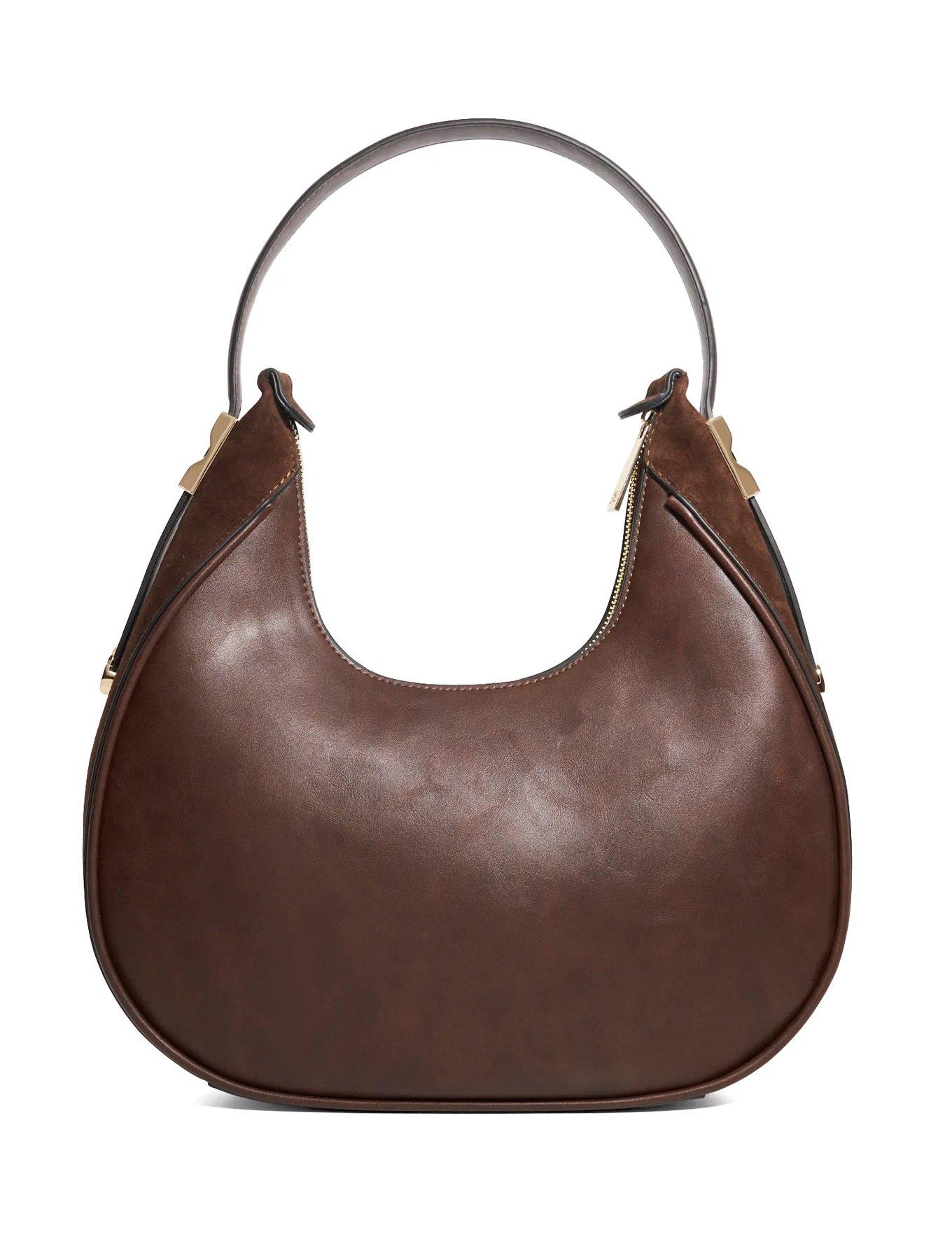 Image 4 of 6 of Dune London Dedicated Scoop Shoulder Bag - Brown