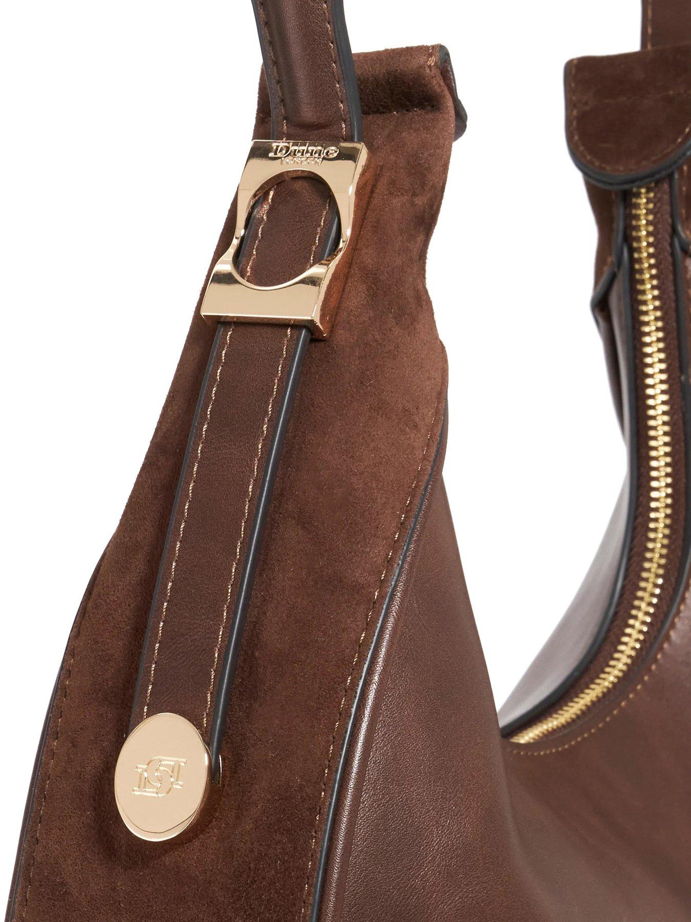 Image 6 of 6 of Dune London Dedicated Scoop Shoulder Bag - Brown