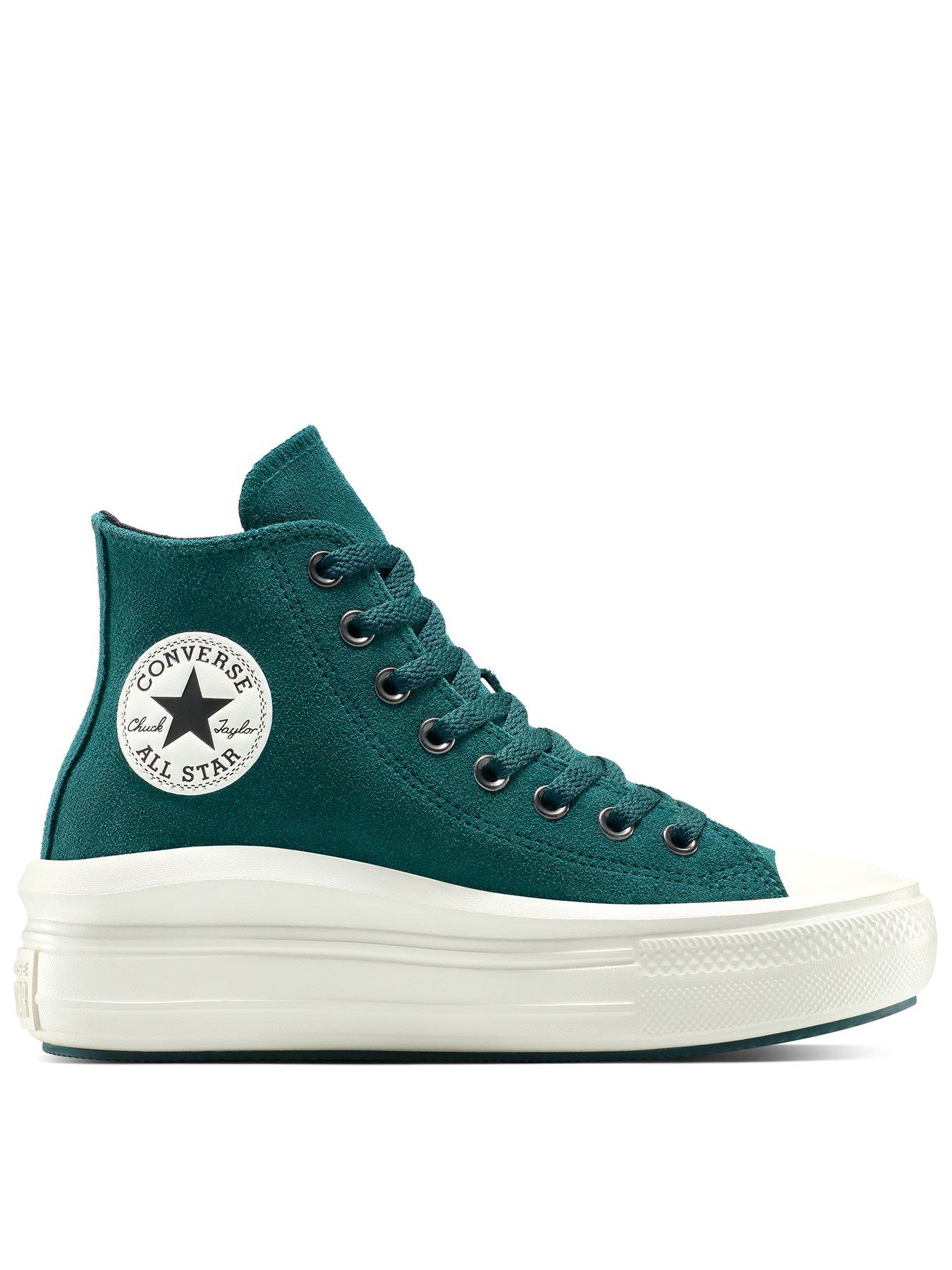 Converse Womens Chuck Taylor Hi All Star Move - Green
