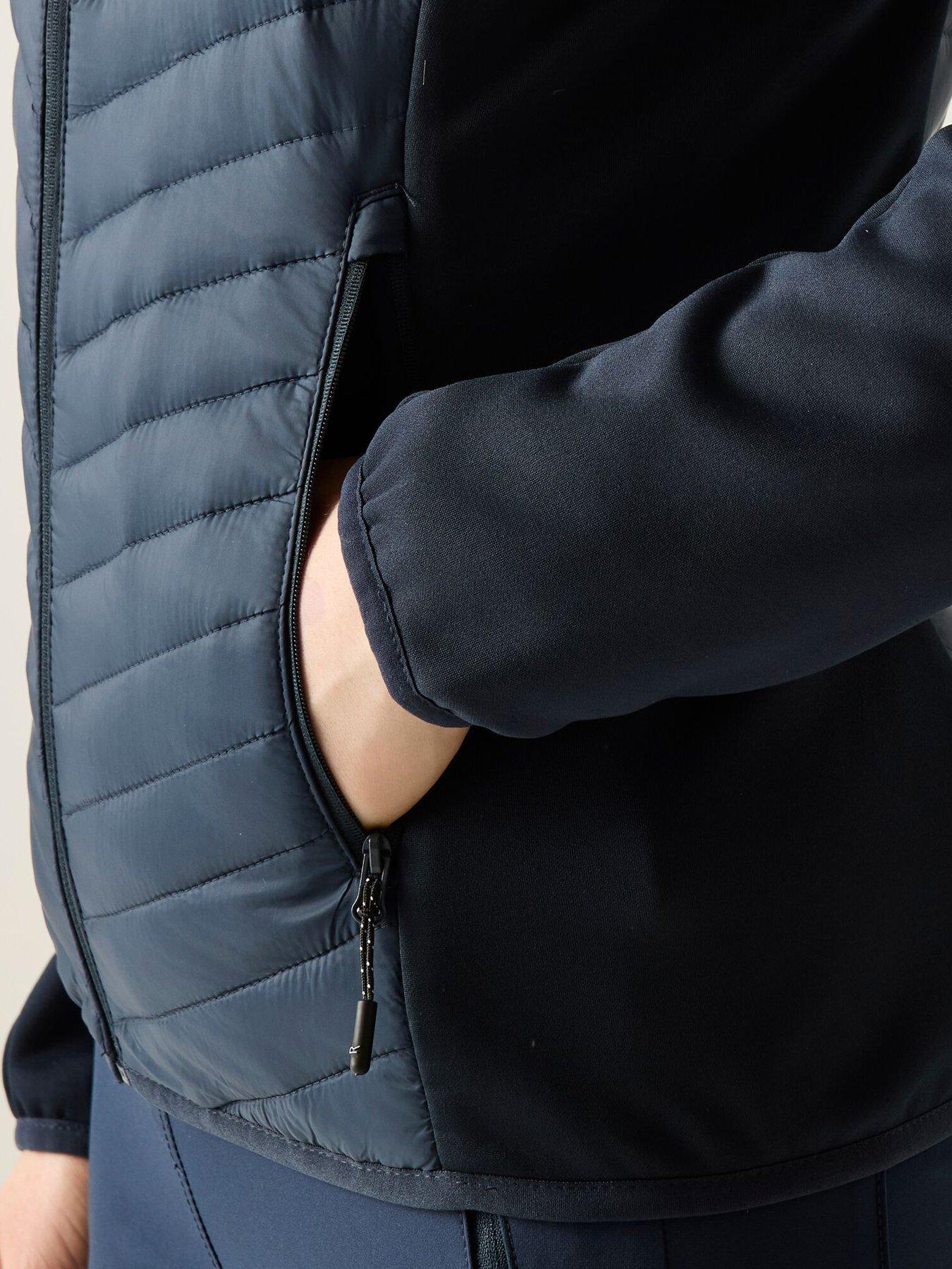 Image 4 of 7 of Regatta Womens Andreson Hybrid Jacket - Navy