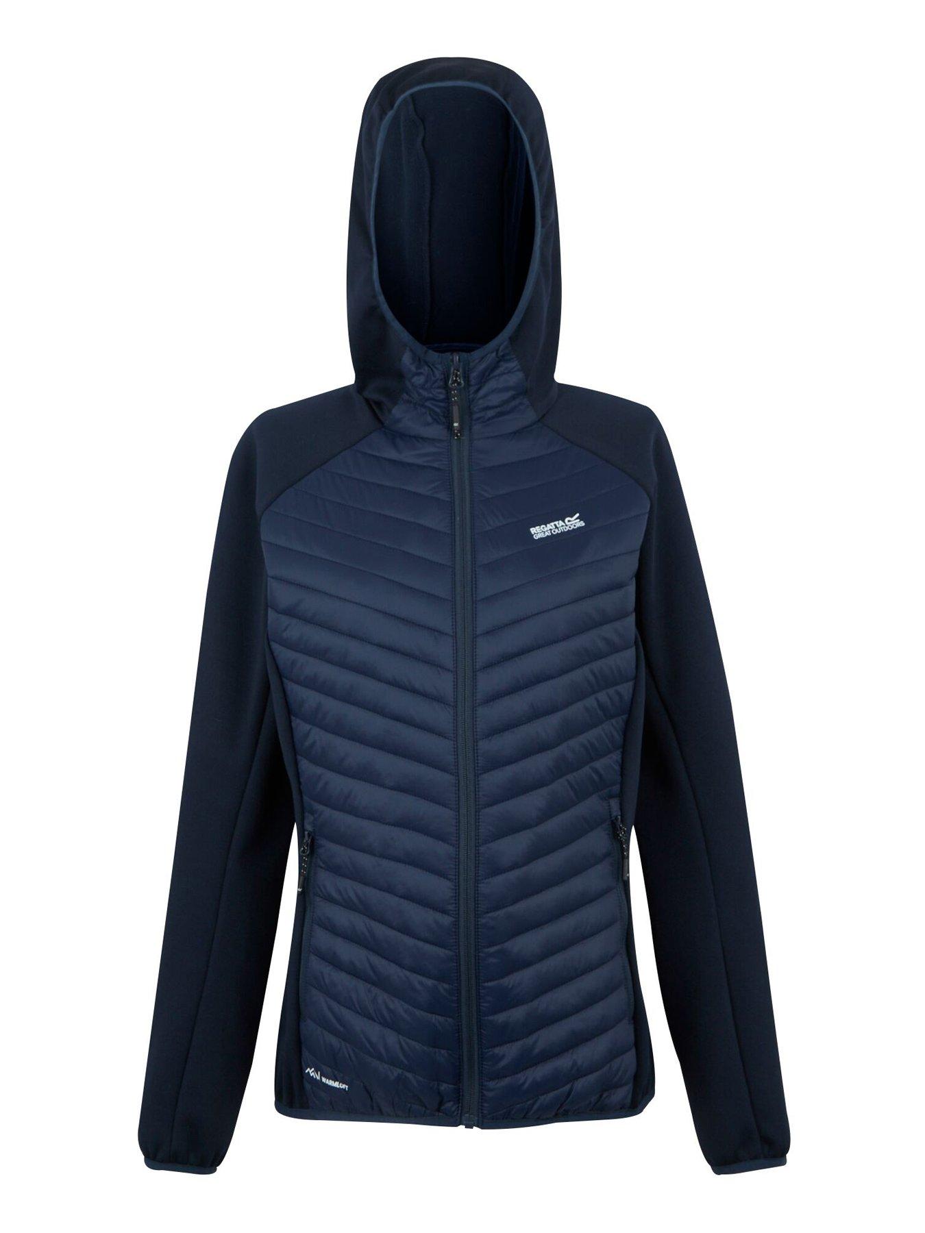 Image 6 of 7 of Regatta Womens Andreson Hybrid Jacket - Navy