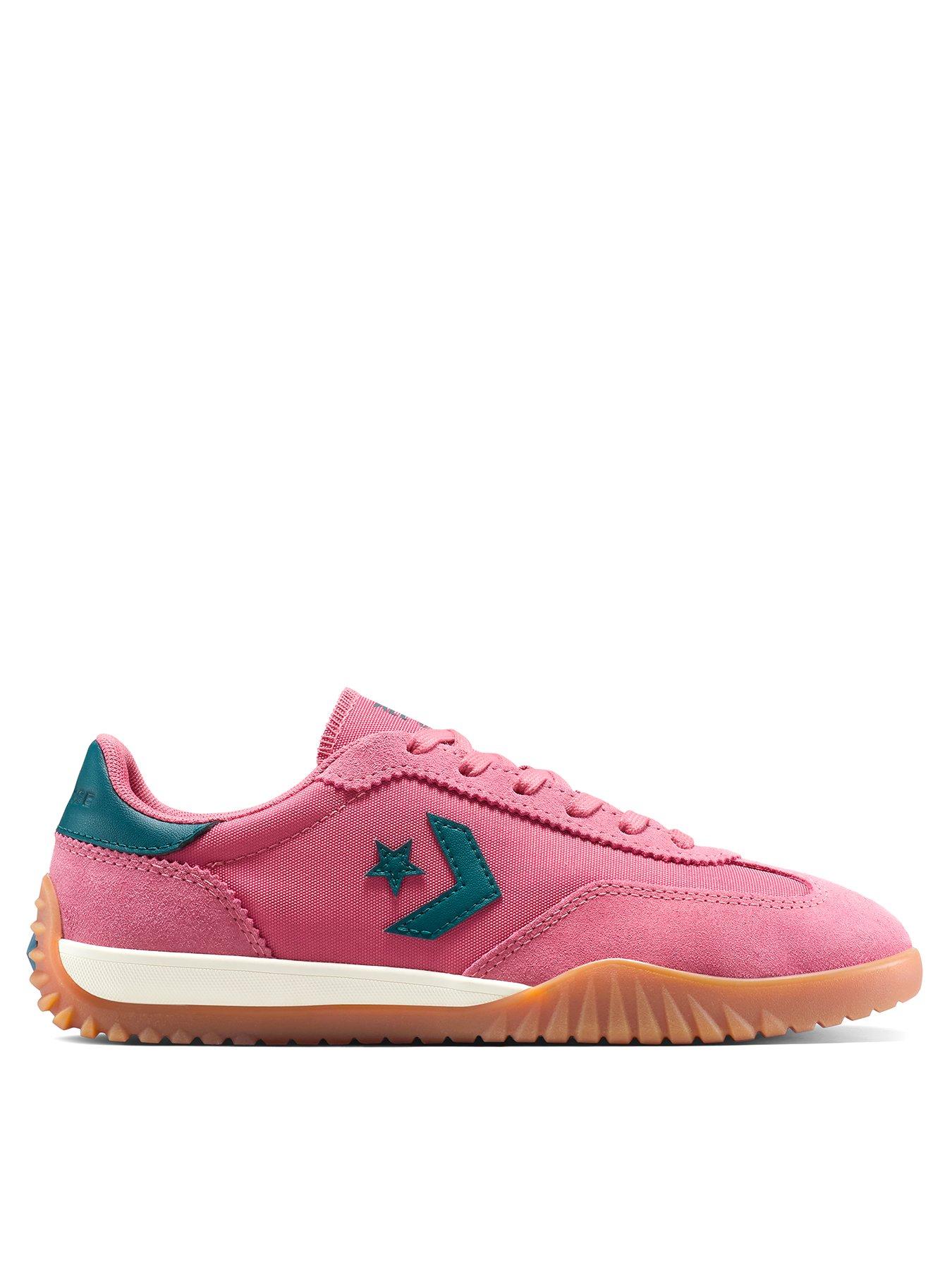 Image 1 of 7 of Converse Womens Run Star Ox Trainer - Pink