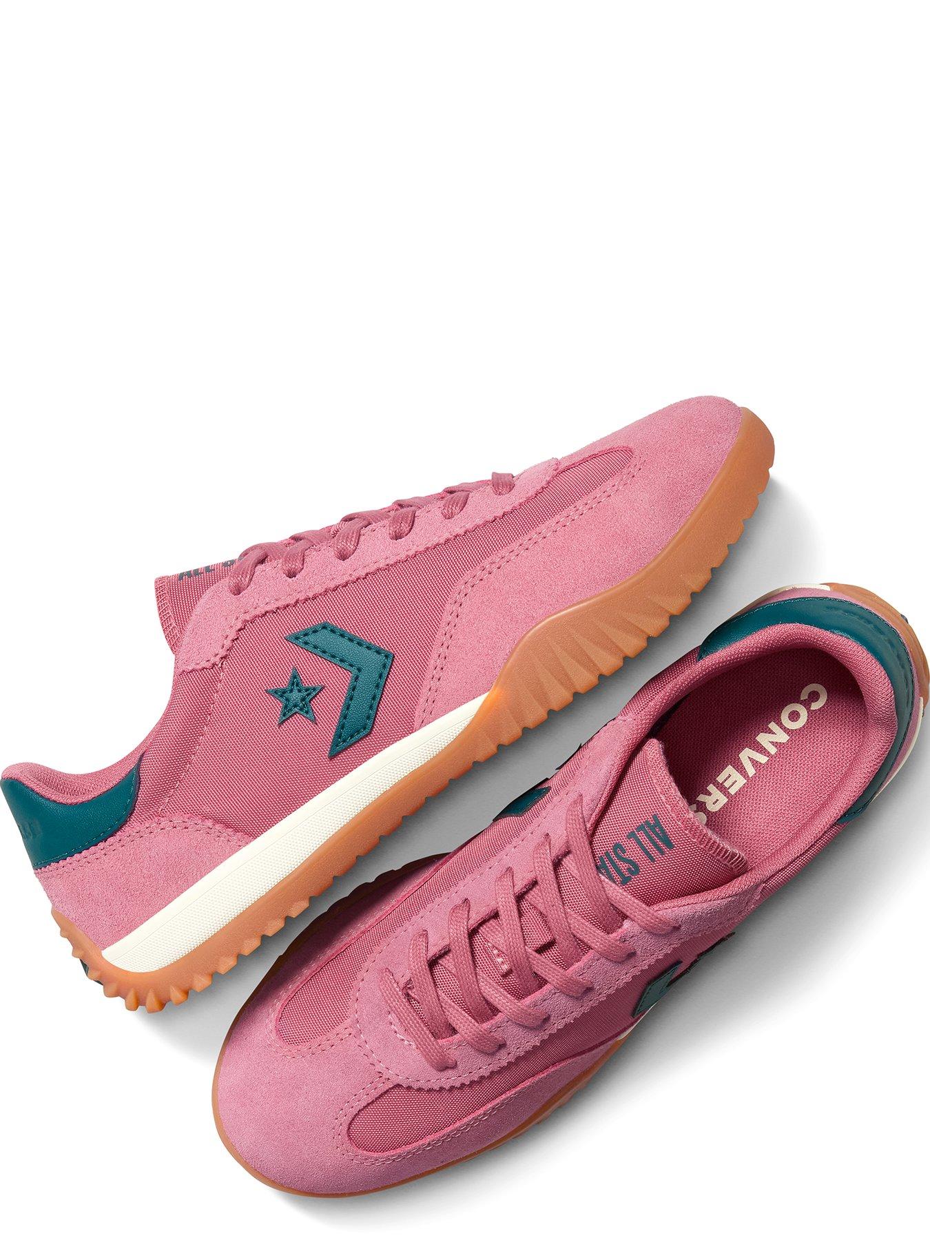 Image 4 of 7 of Converse Womens Run Star Ox Trainer - Pink