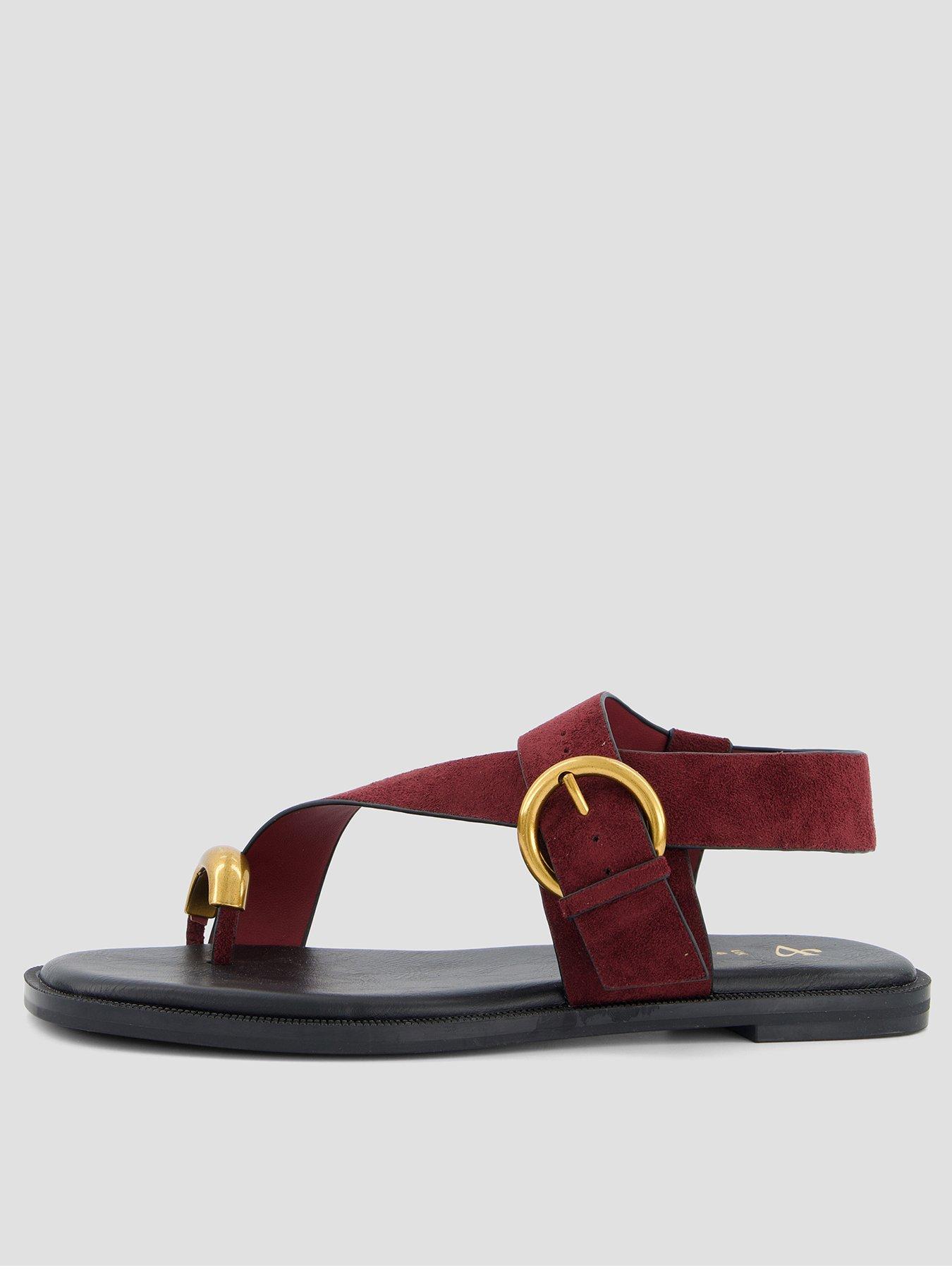 The Very Collection Flat Sandal With Toe Ring