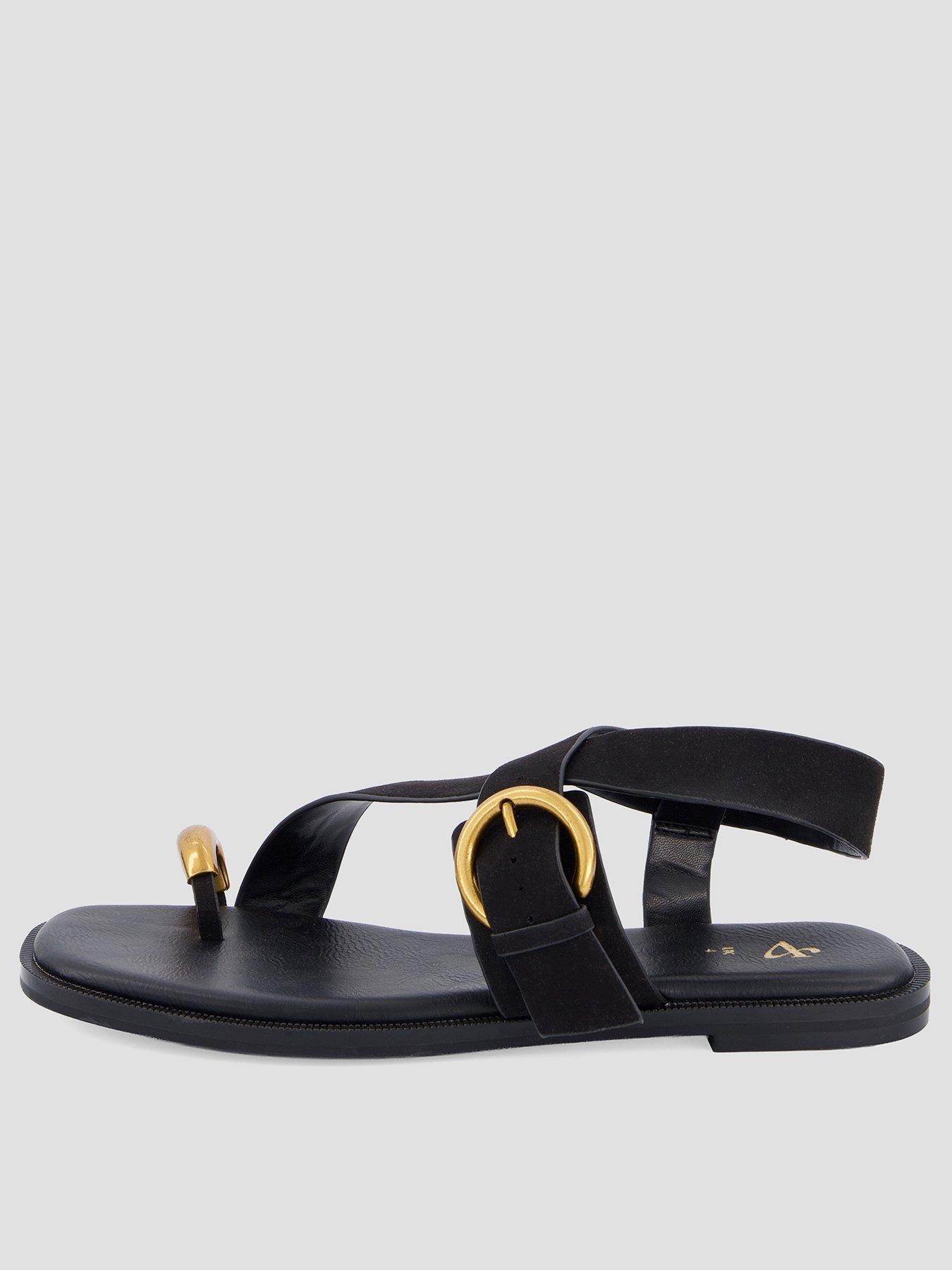 The Very Collection Flat Sandal With Toe Ring