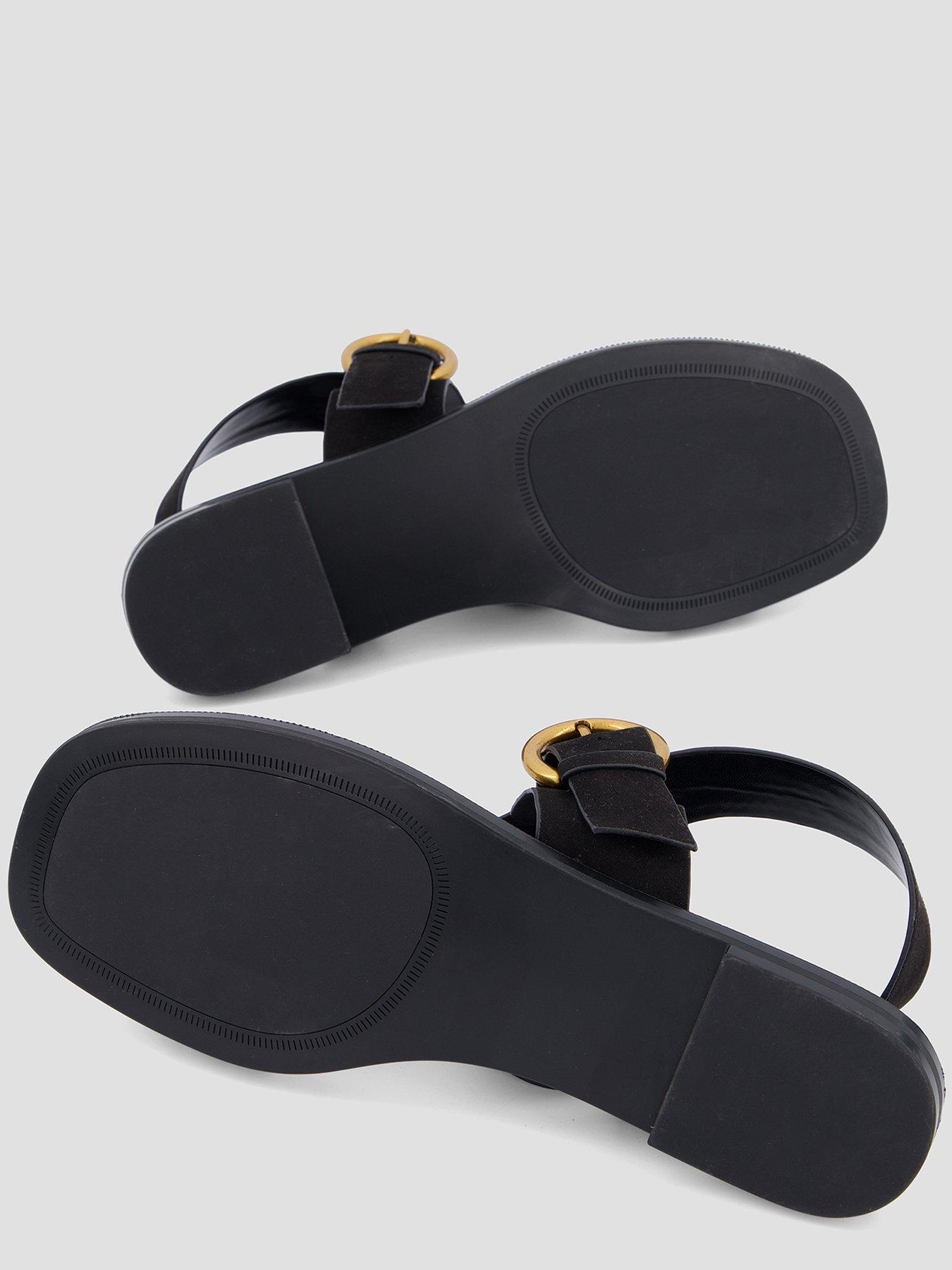 Image 4 of 7 of The Very Collection Flat Sandal With Toe Ring