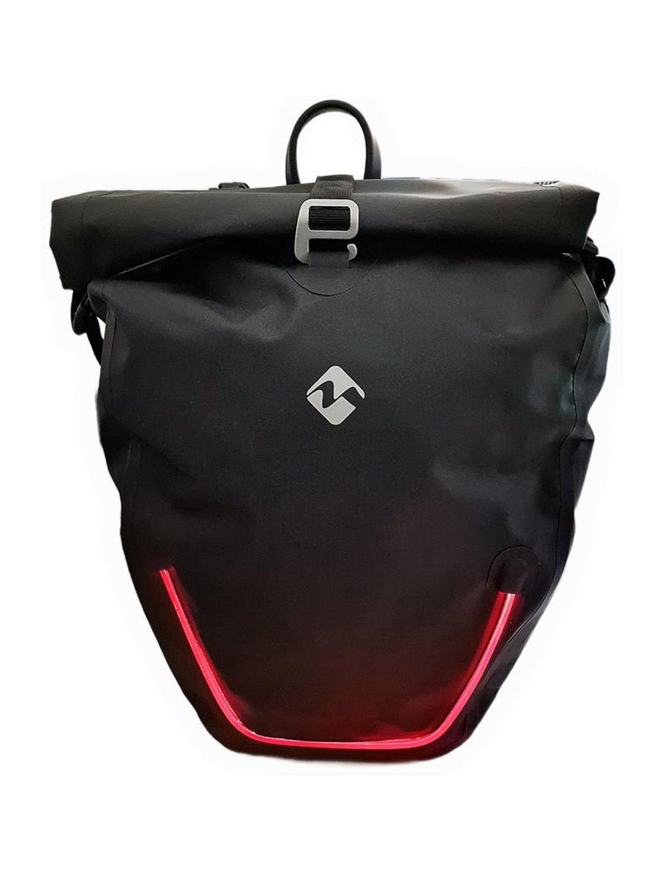 Image 1 of 7 of AWE LED Hi Visibility Pannier Bag 100% Waterproof Bike/E-Bike 23 Litres
