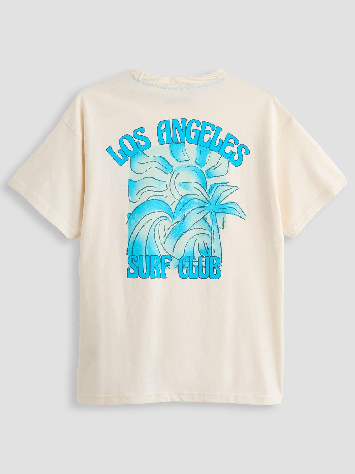 The Very Collection Boys Los Angeles Graphic T-shirt - White