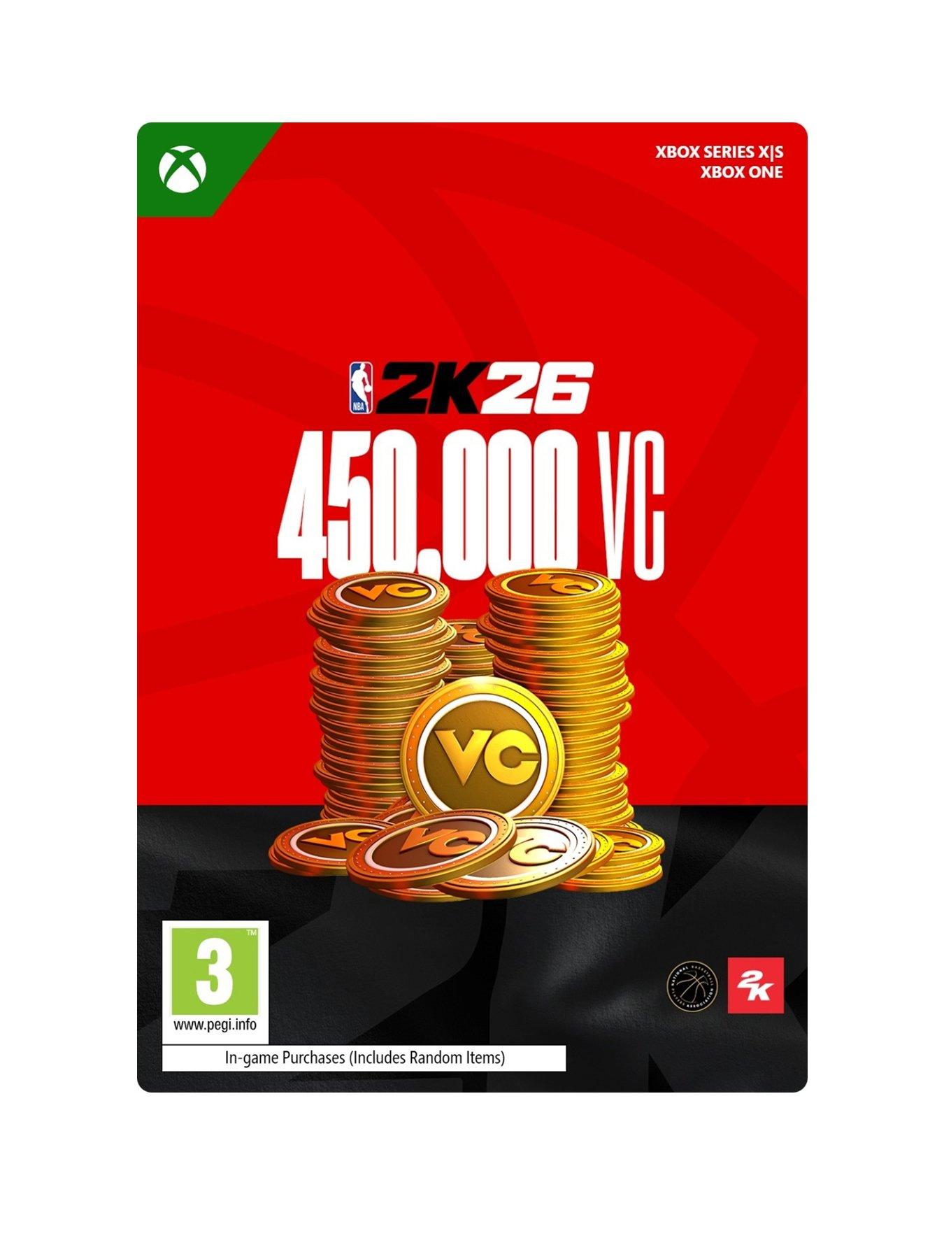 Xbox NBA 2K26 450,000 Virtual Currency Pack (Digital Download)