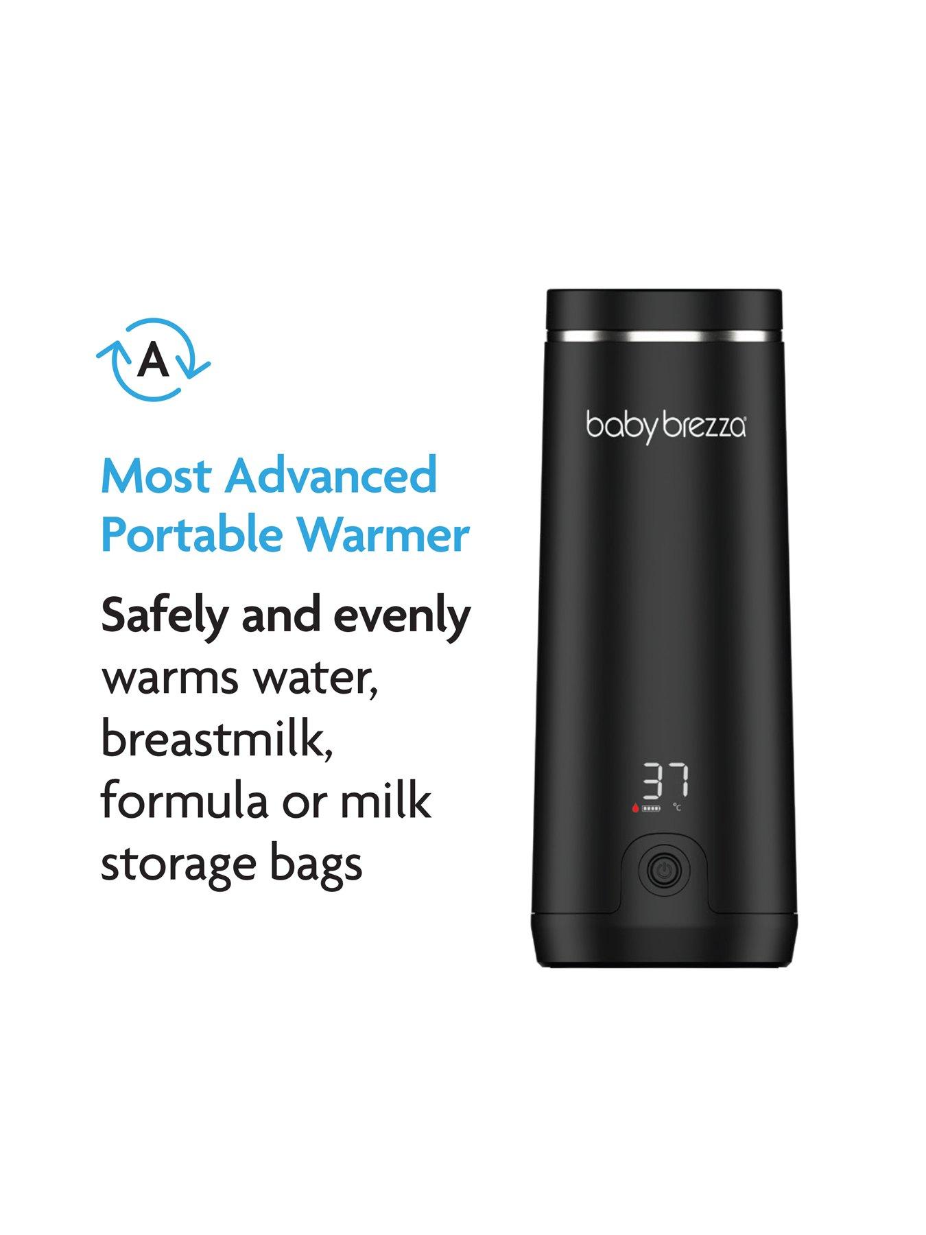 Baby Brezza SuperFast Portable Bottle Warmer / All Black