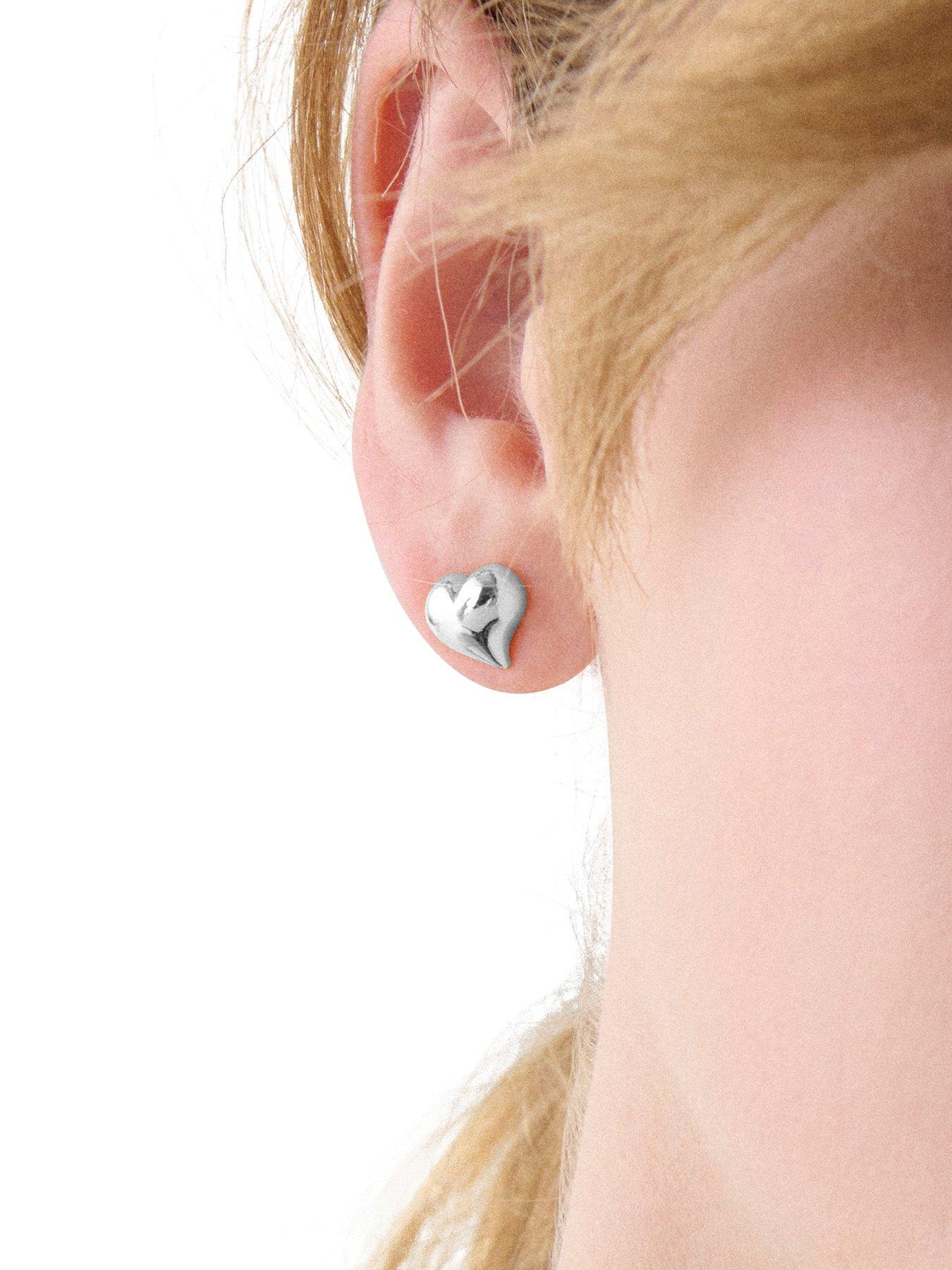 Image 2 of 3 of Kate Spade New York Amour Studs - Silver