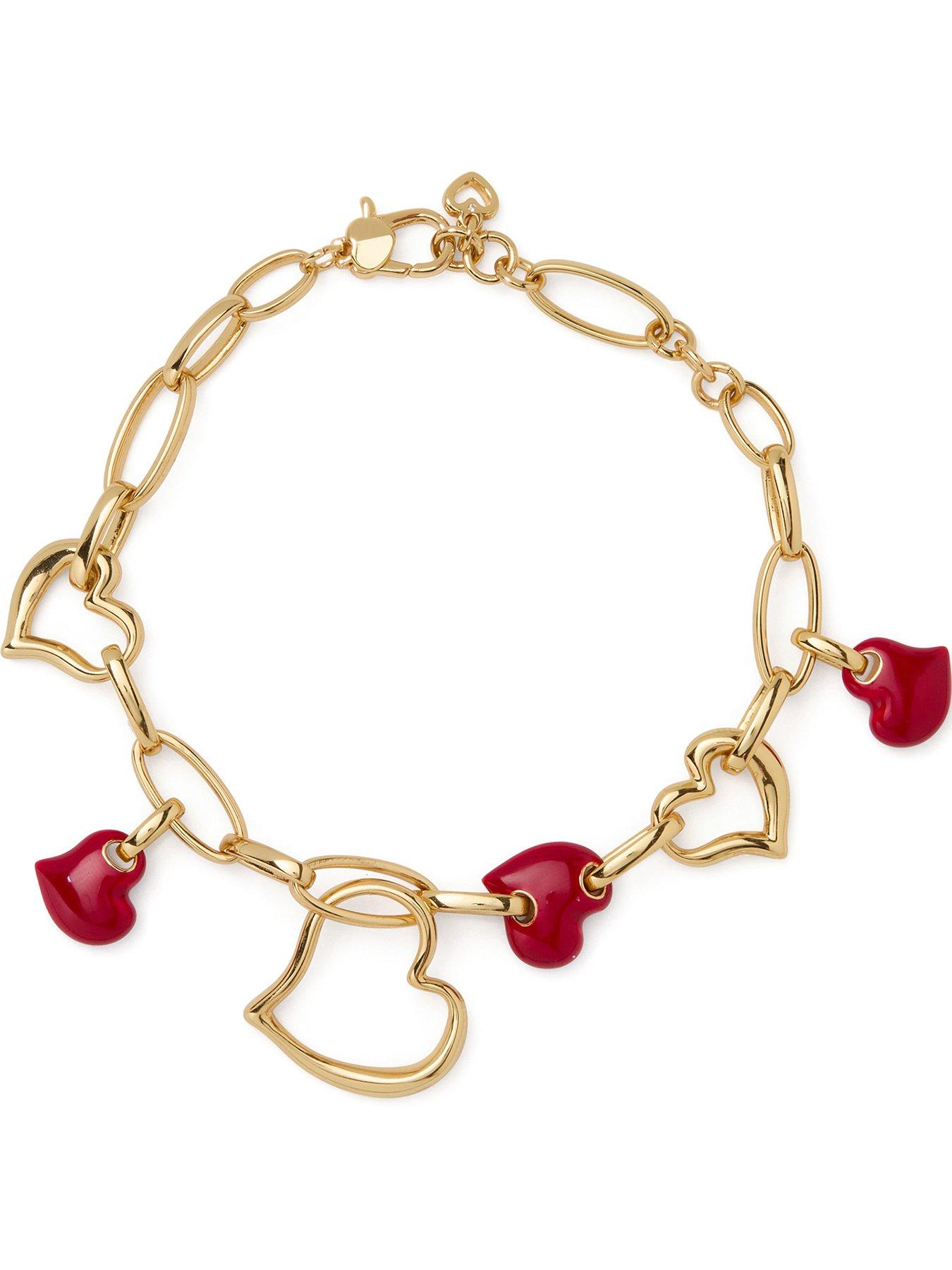 Kate Spade New York Amour Charm Bracelet - Gold