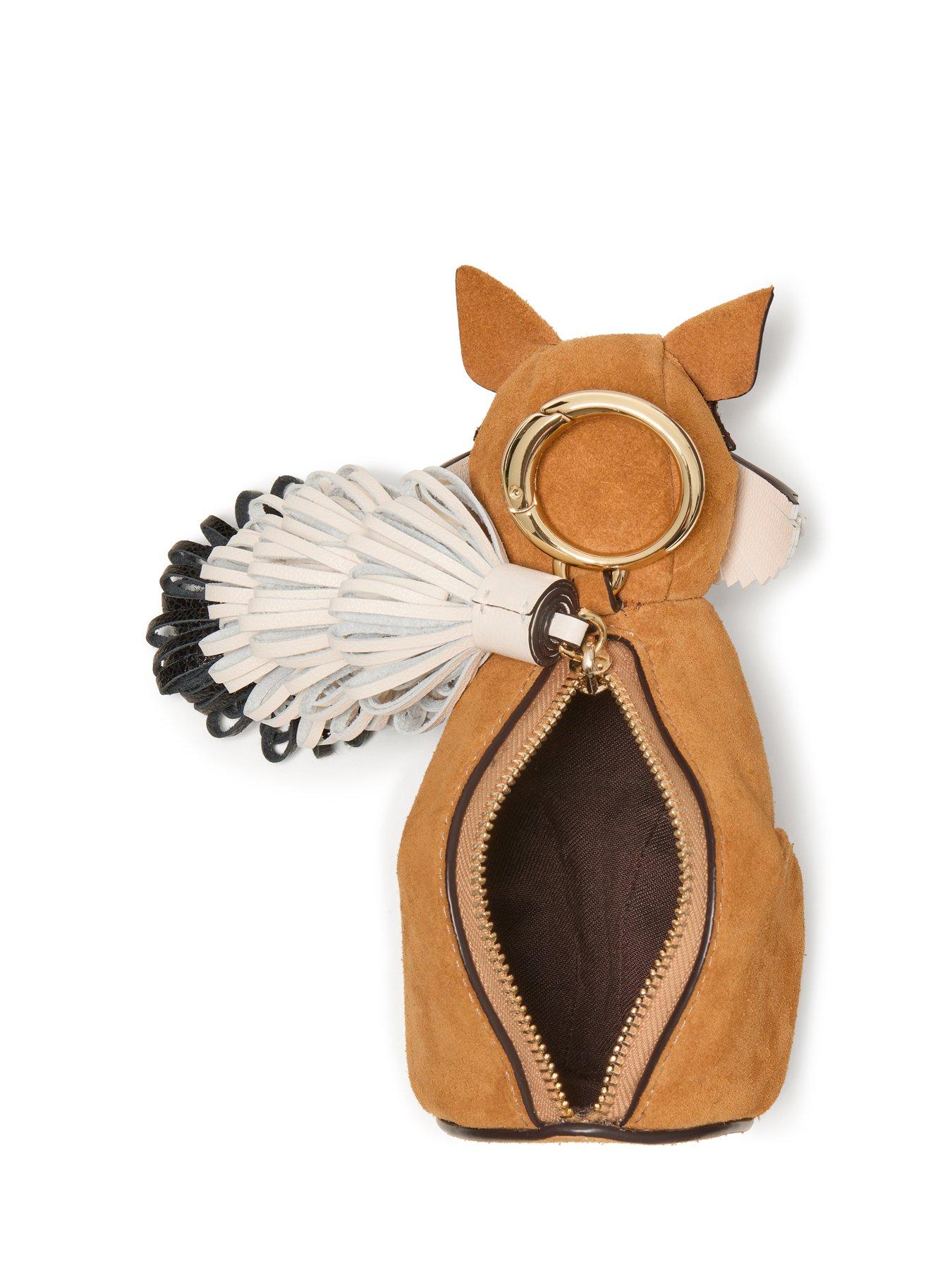 kate spade ハリネズミチャーム Kate Spade New York Critters Ginger Fox Coin Purse - Brown | Very