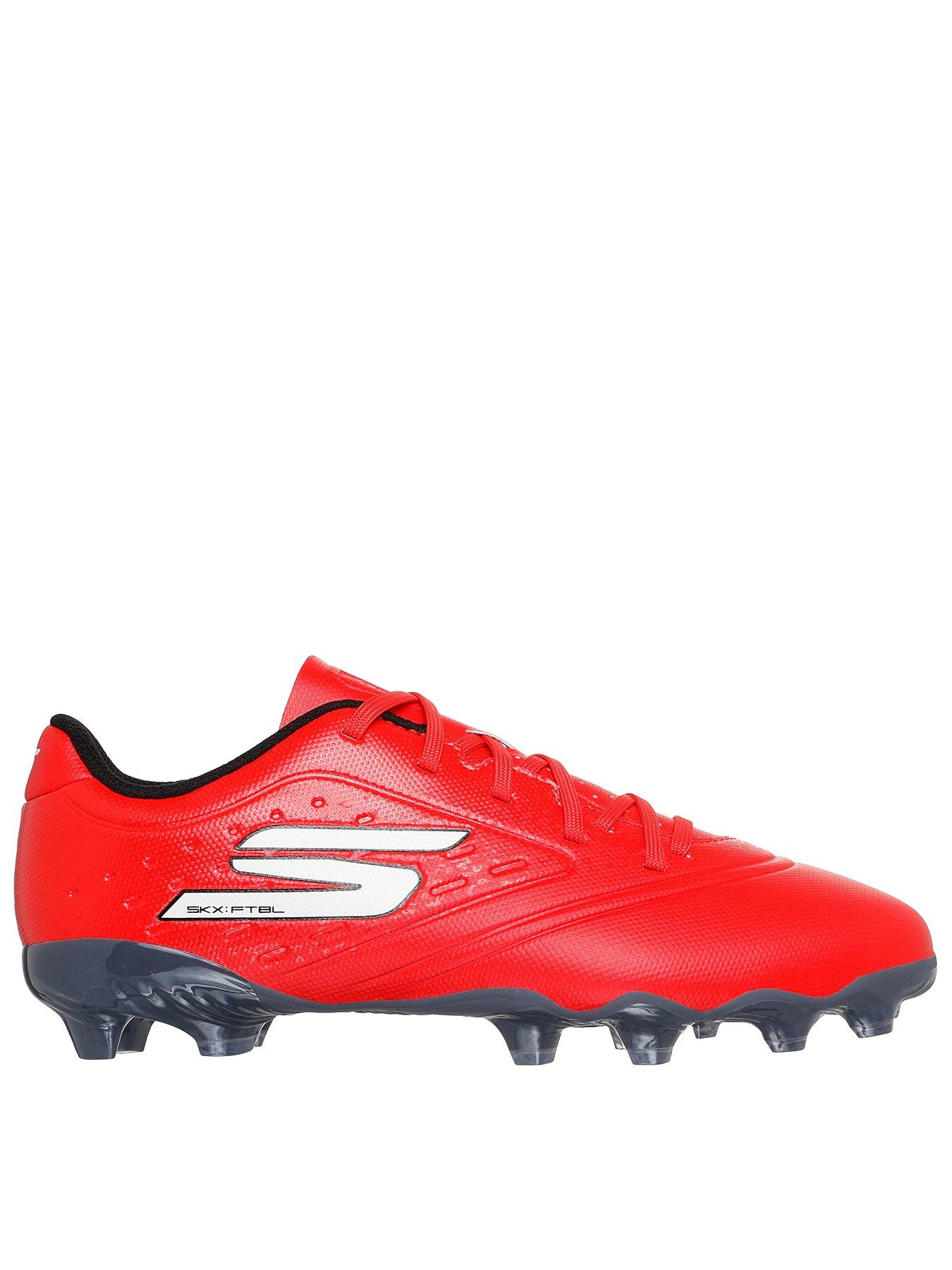Skechers: Youth Razor 15 Firm Ground Football Boots - Red