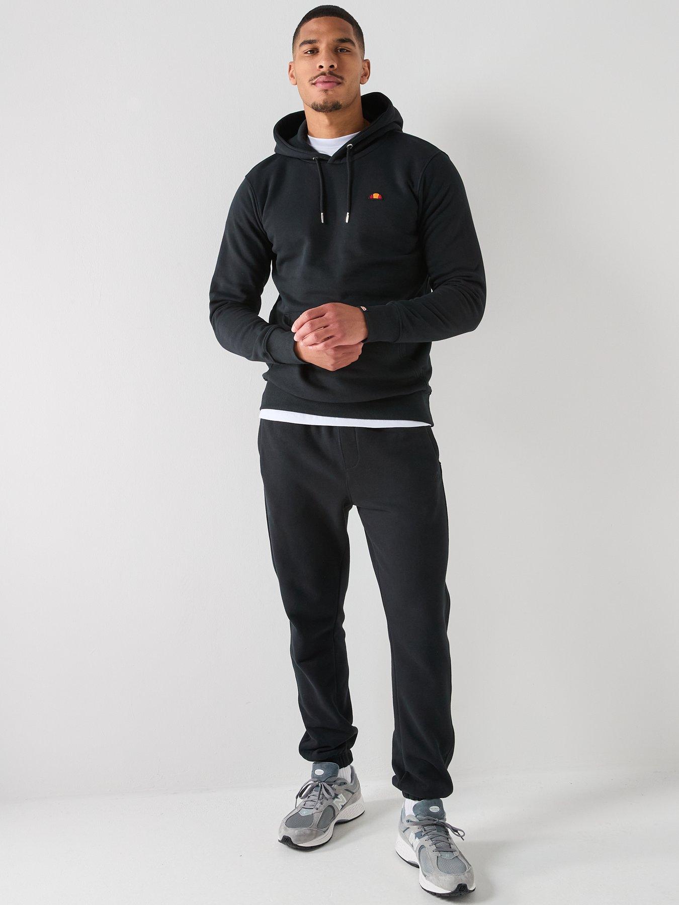 Image 3 of 6 of Ellesse Mens Brunate Hoodie - Black