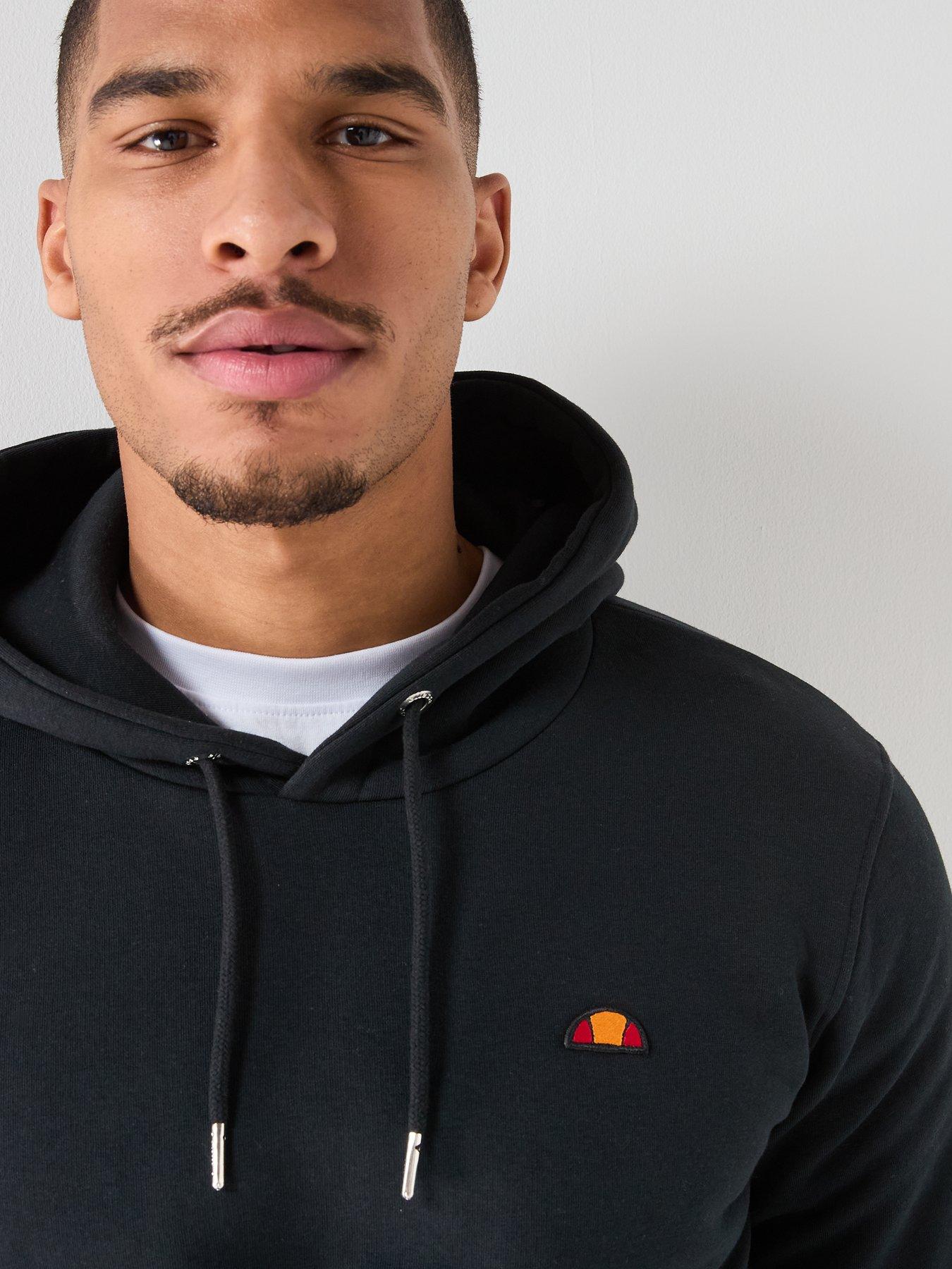 Image 6 of 6 of Ellesse Mens Brunate Hoodie - Black