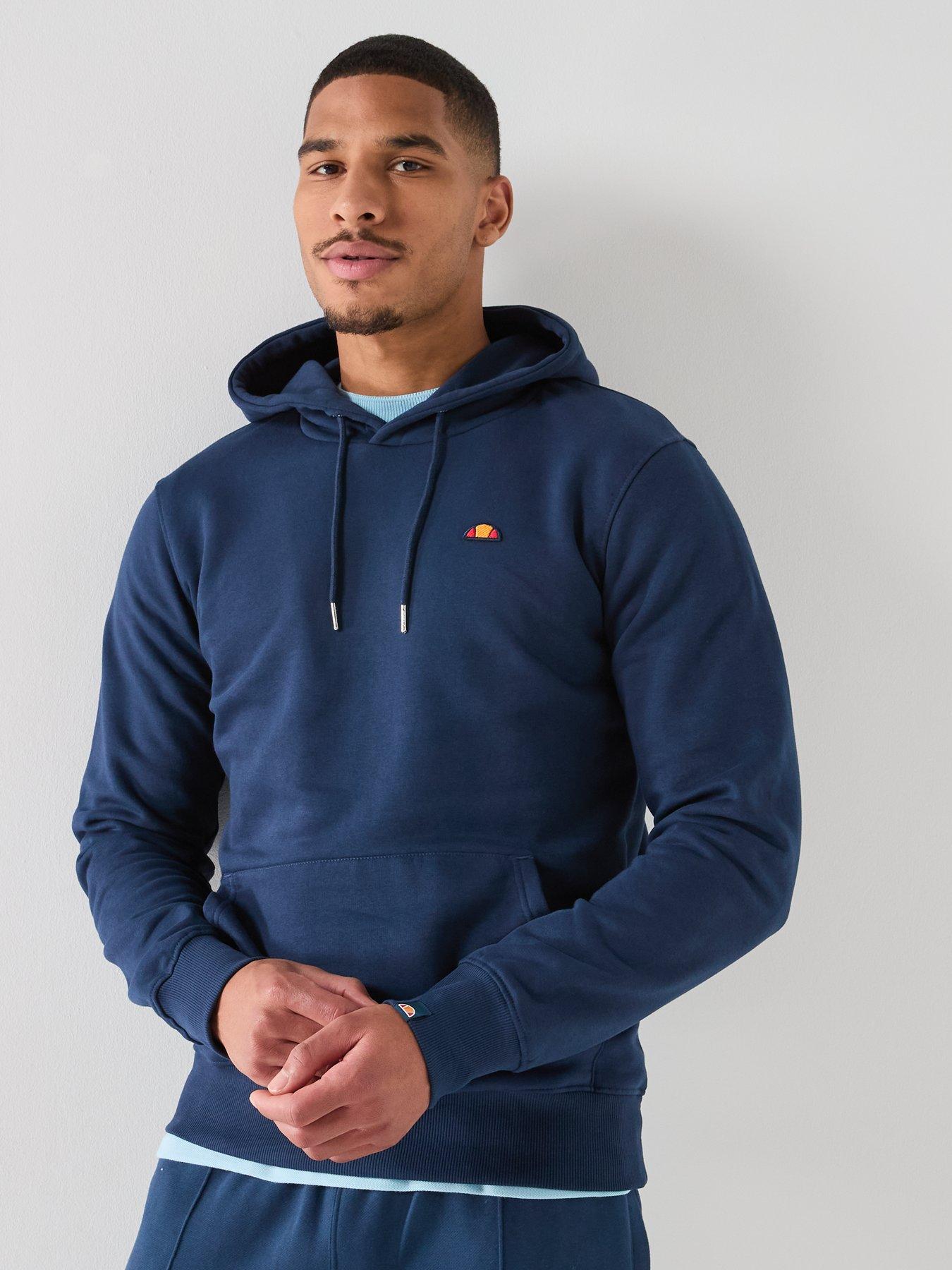 Ellesse Mens Brunate Hoodie, Navy, Size S, Men