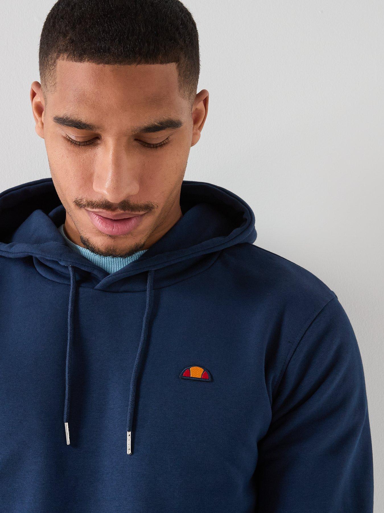 Image 5 of 5 of Ellesse Mens Brunate Hoodie - Navy